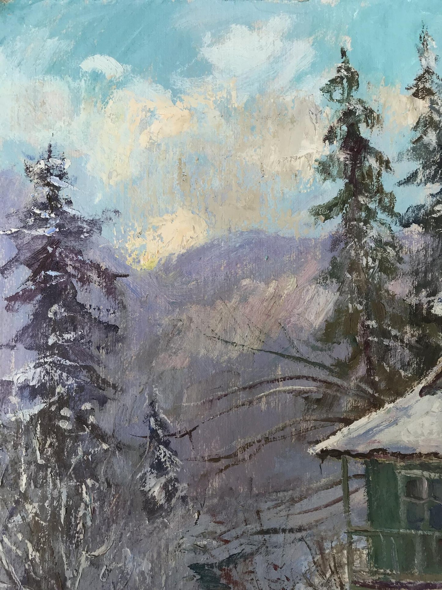 Oil painting Nature Landscape