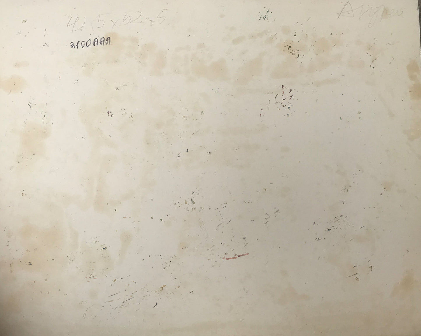 Backdrop of the painting