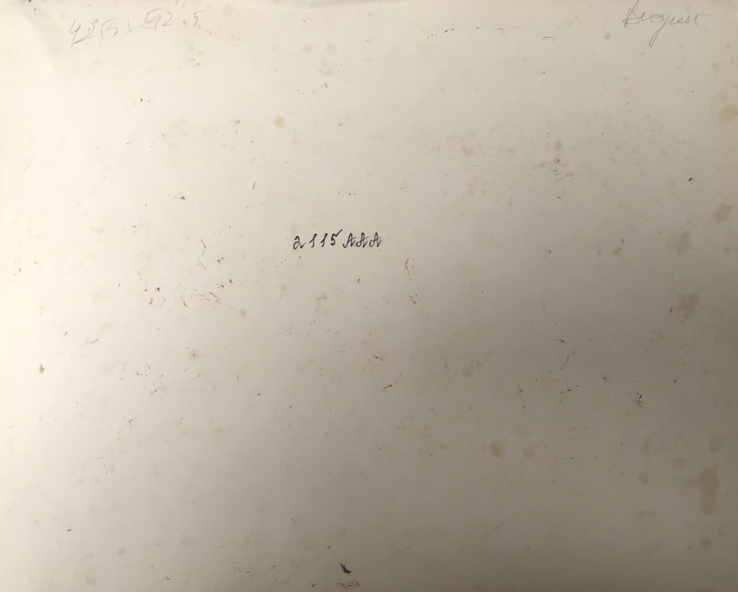 Backdrop of the painting