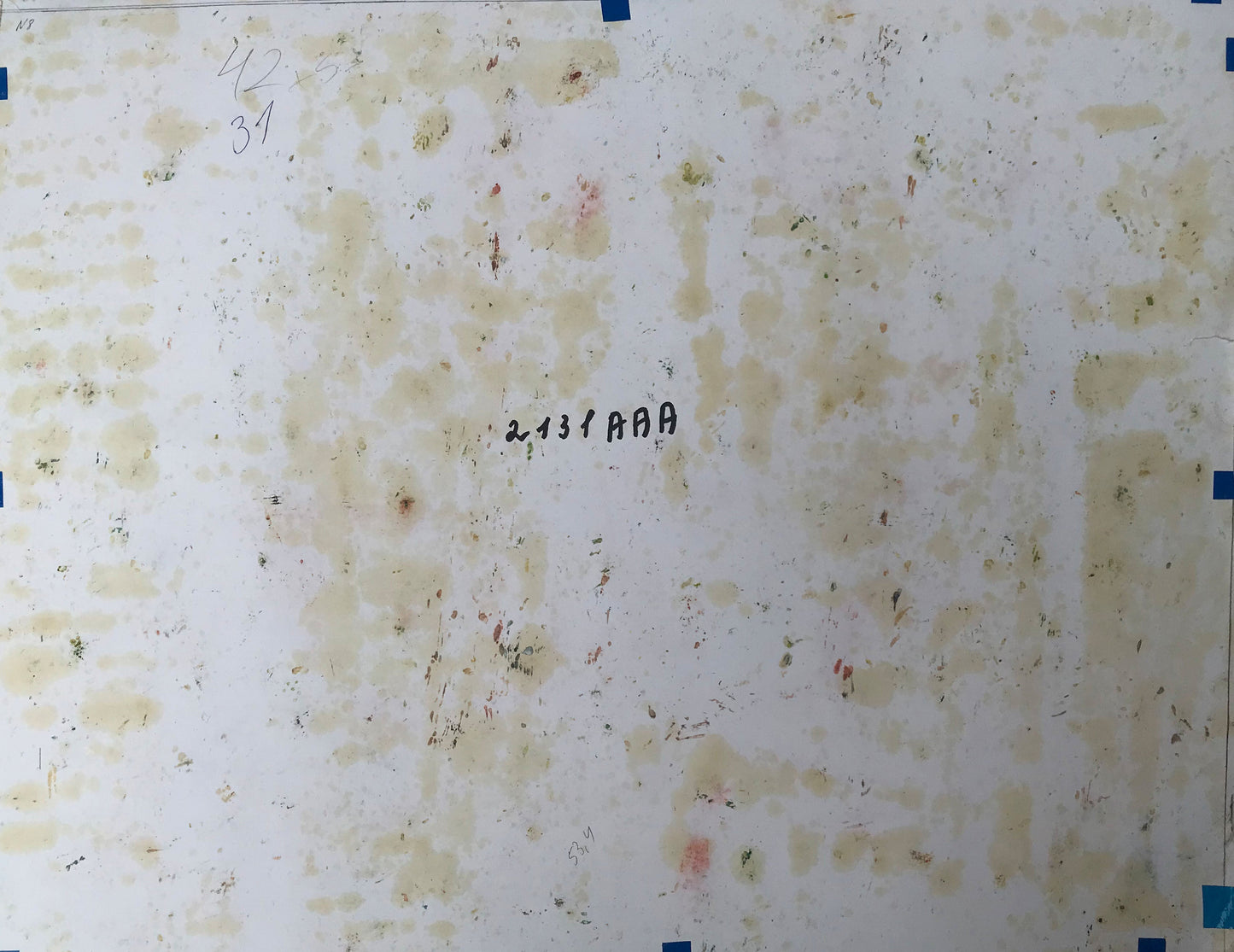 Backdrop of the painting