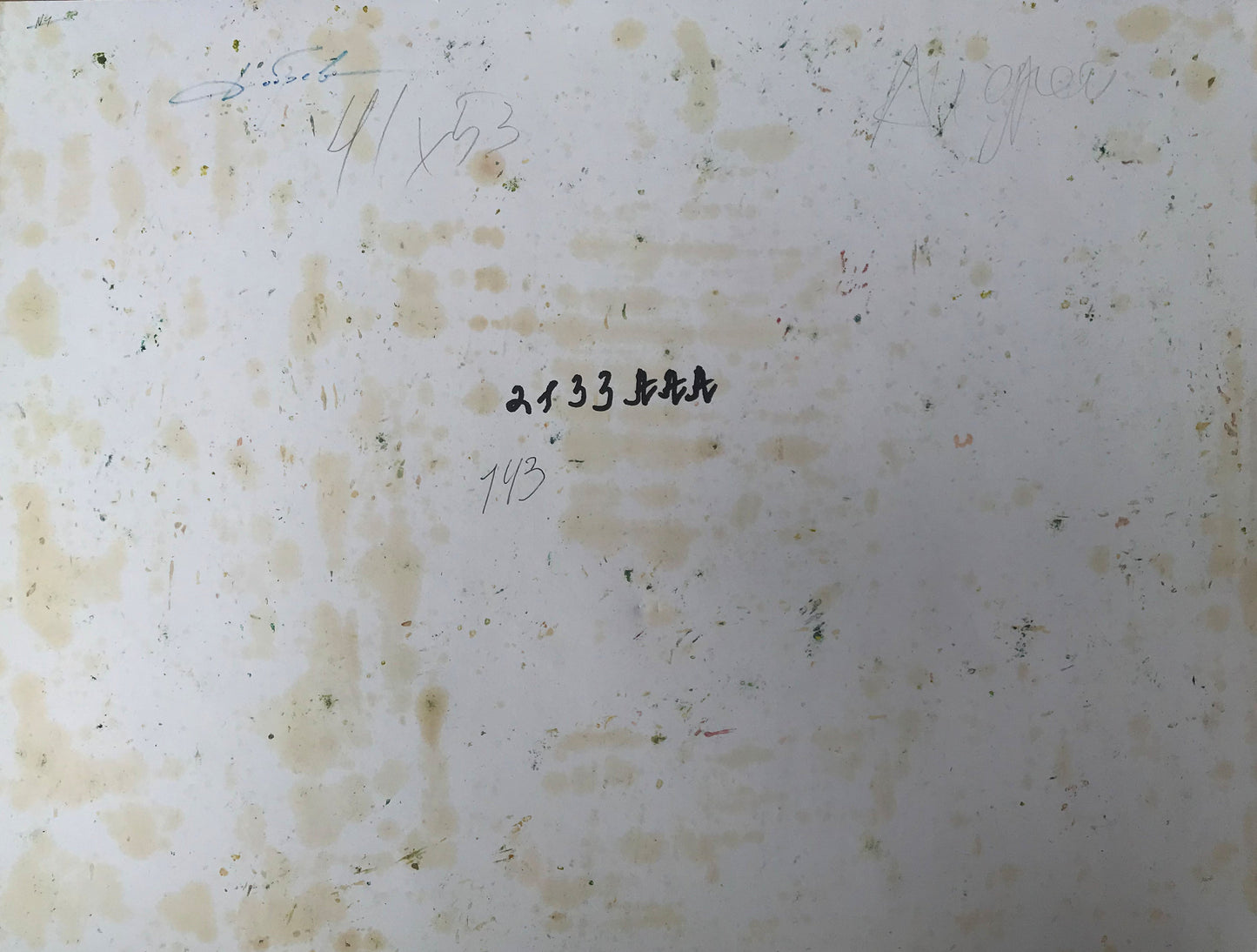 Backdrop of the painting