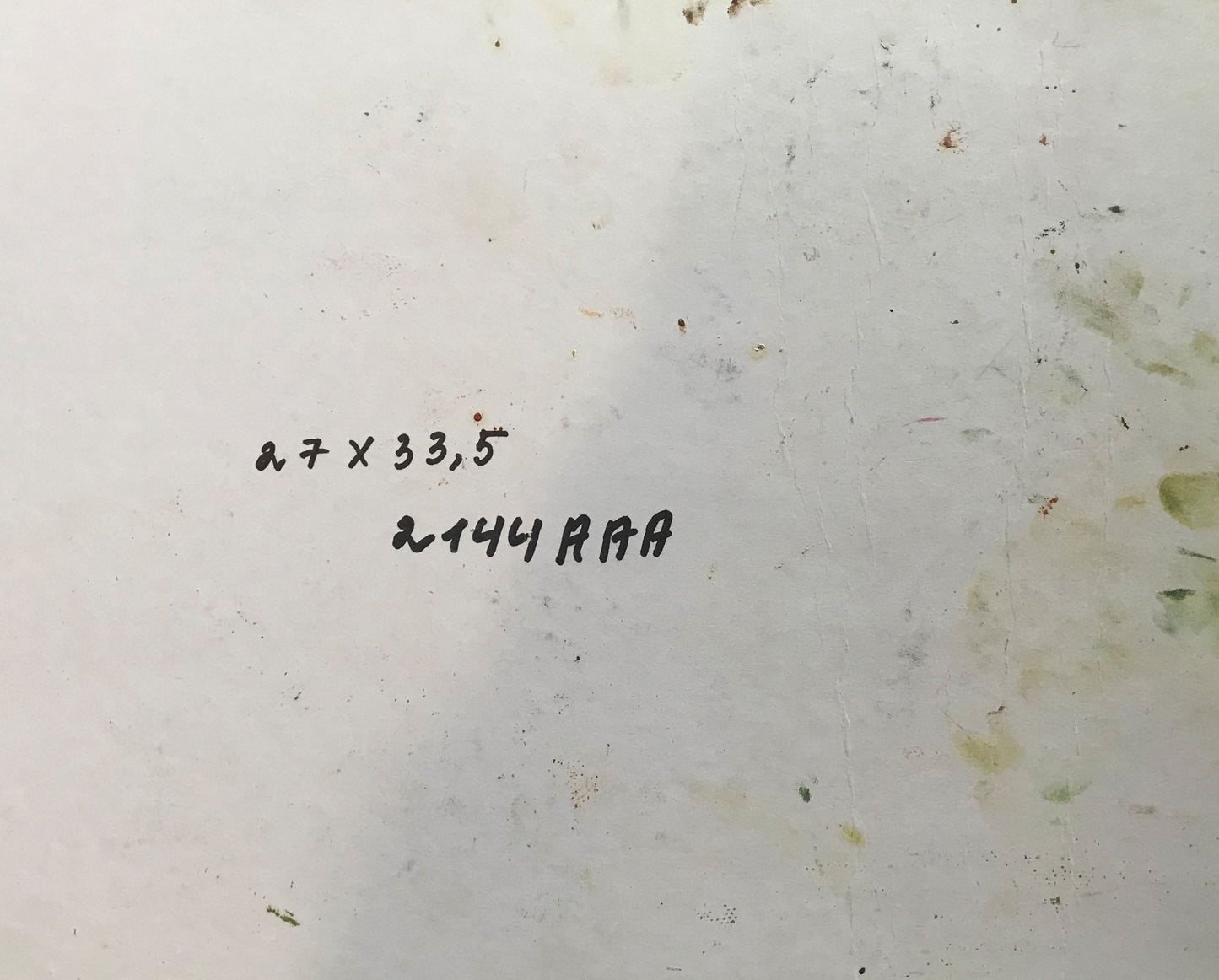 Backdrop of the painting