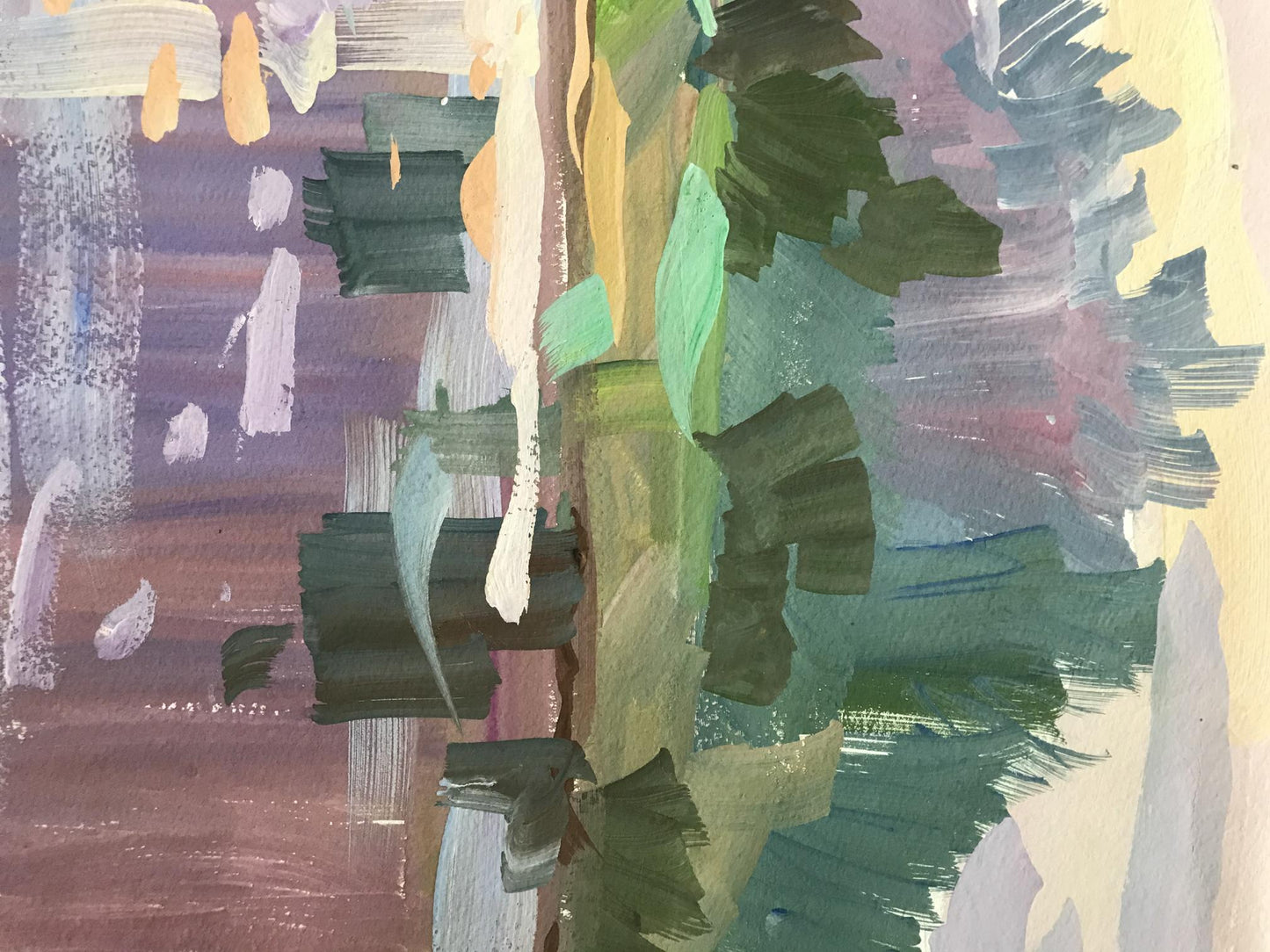Oil painting By the pond Unknown artist