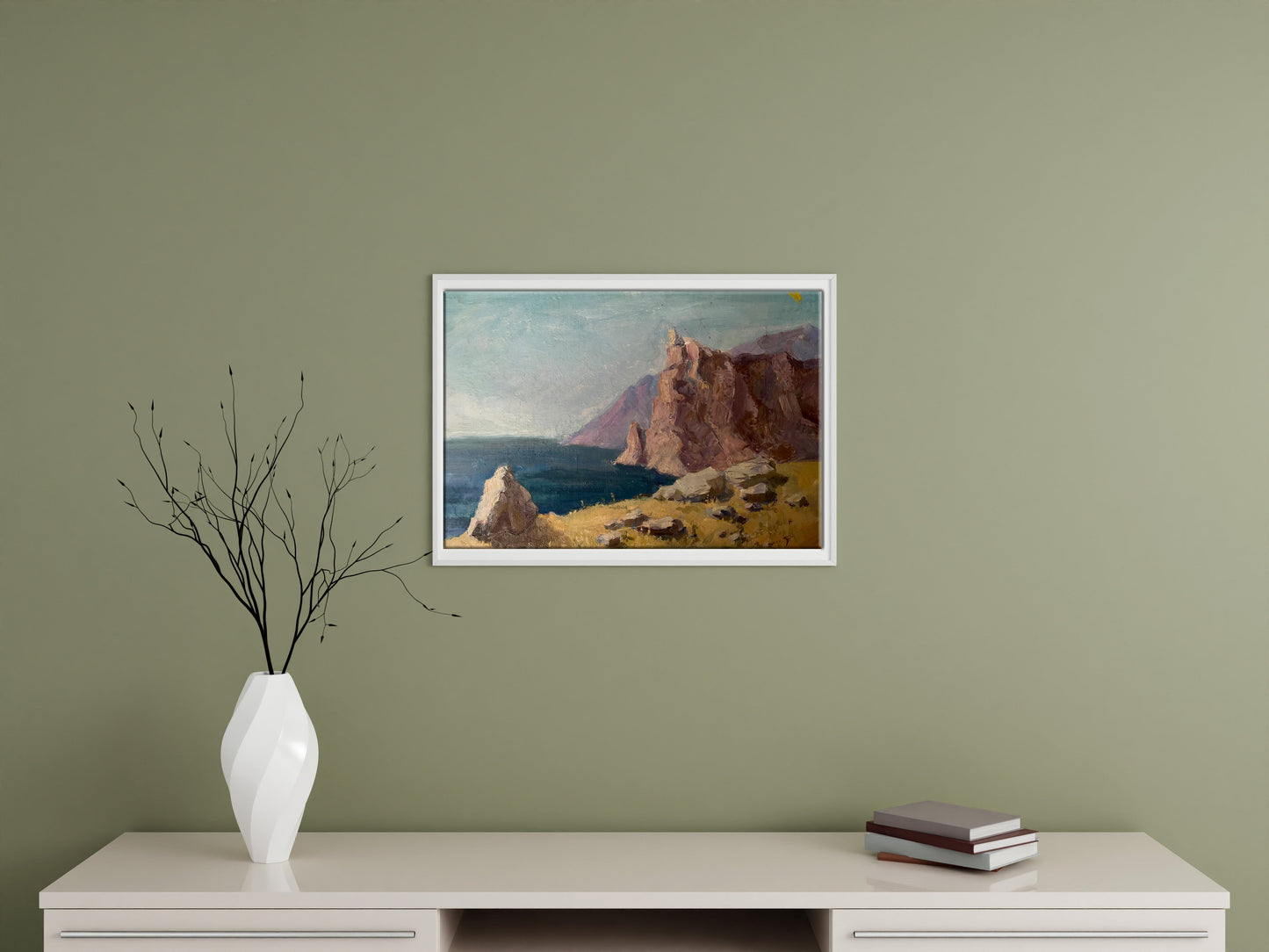 Oil painting Black Sea Unknown artist