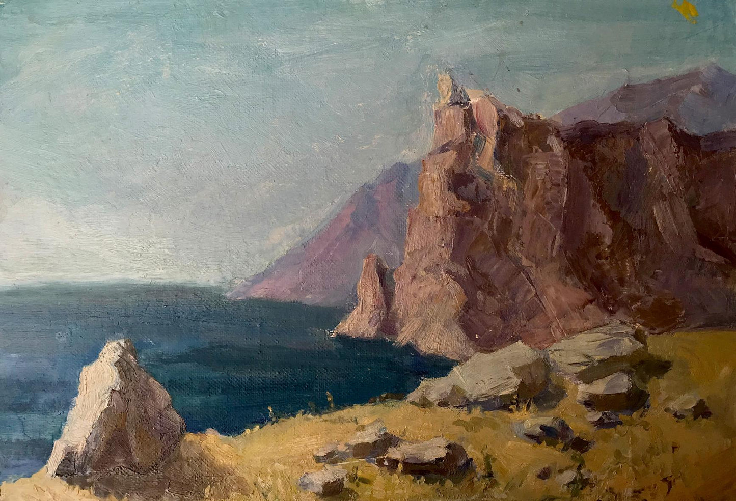 Oil painting Black Sea Unknown artist