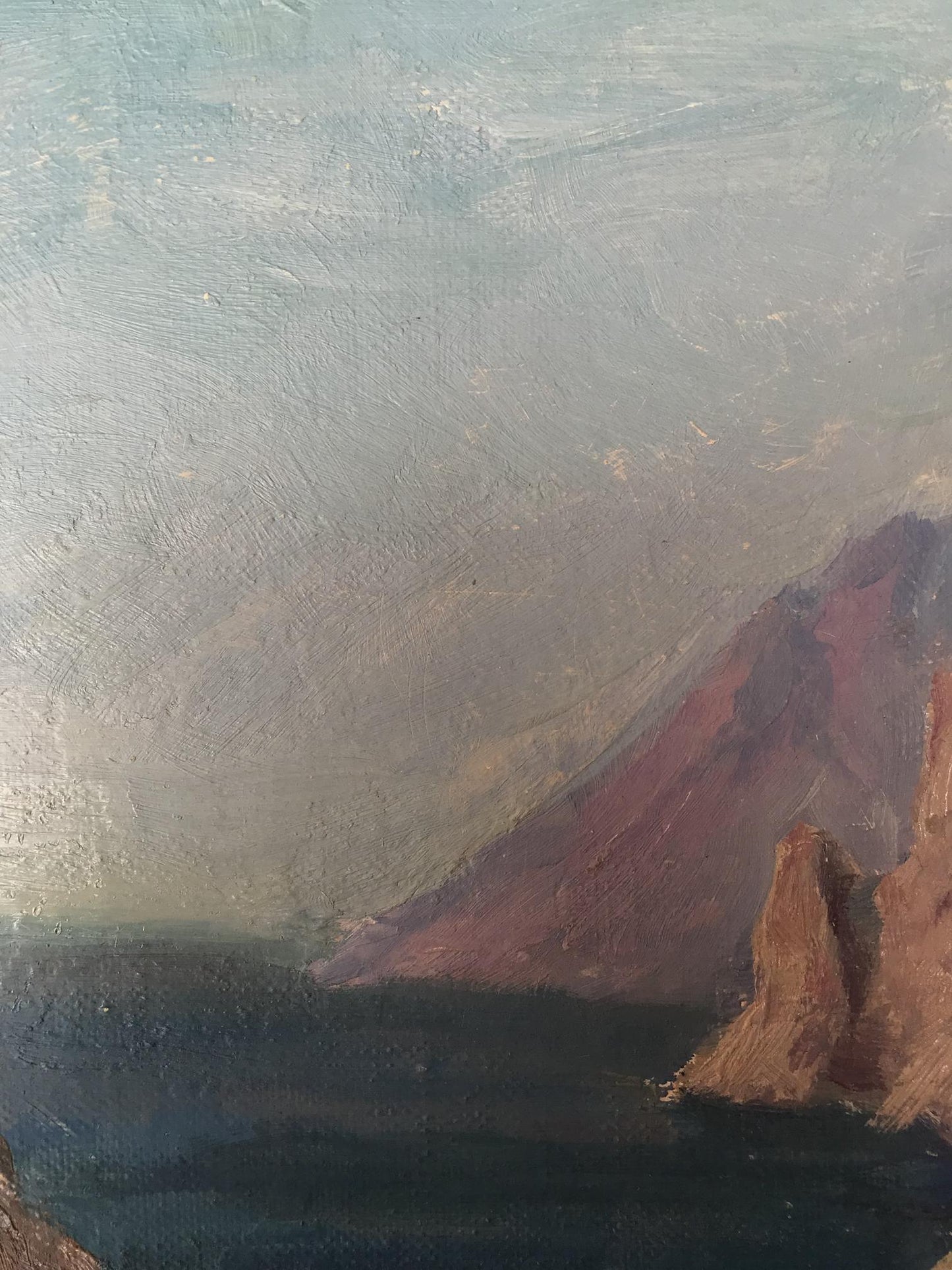 Oil painting Black Sea Unknown artist