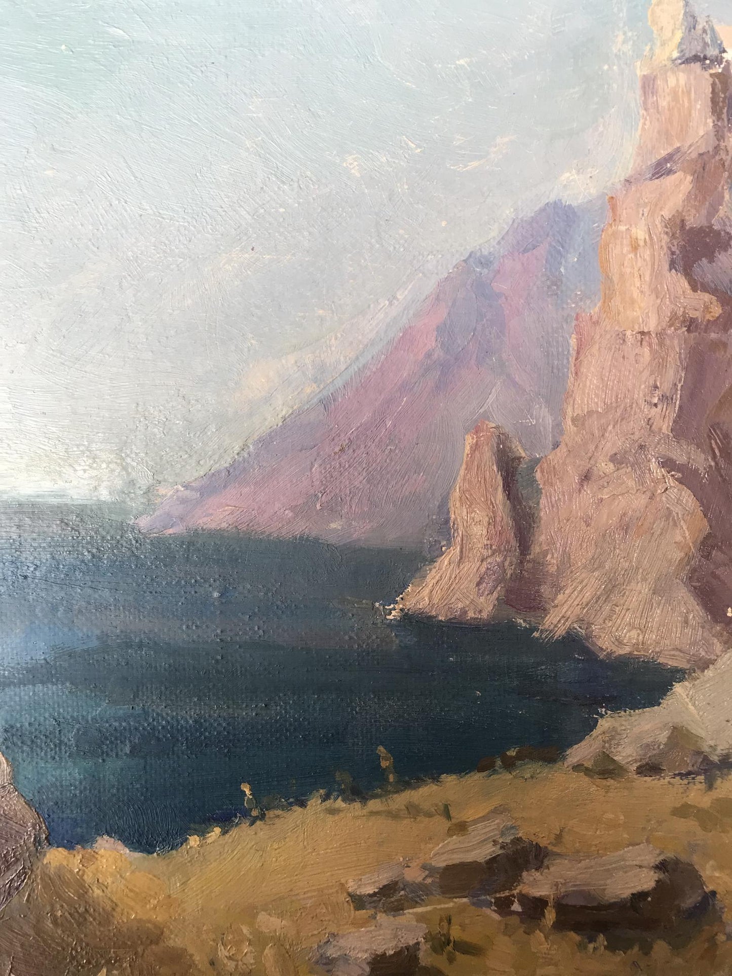 Oil painting Black Sea Unknown artist