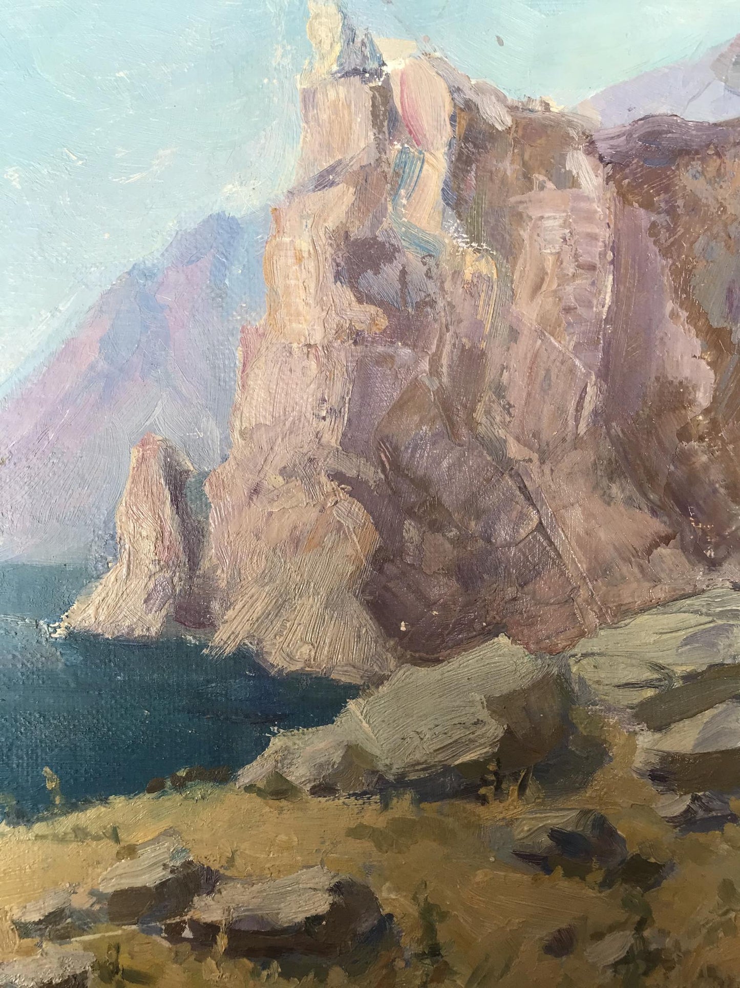 Oil painting Black Sea Unknown artist