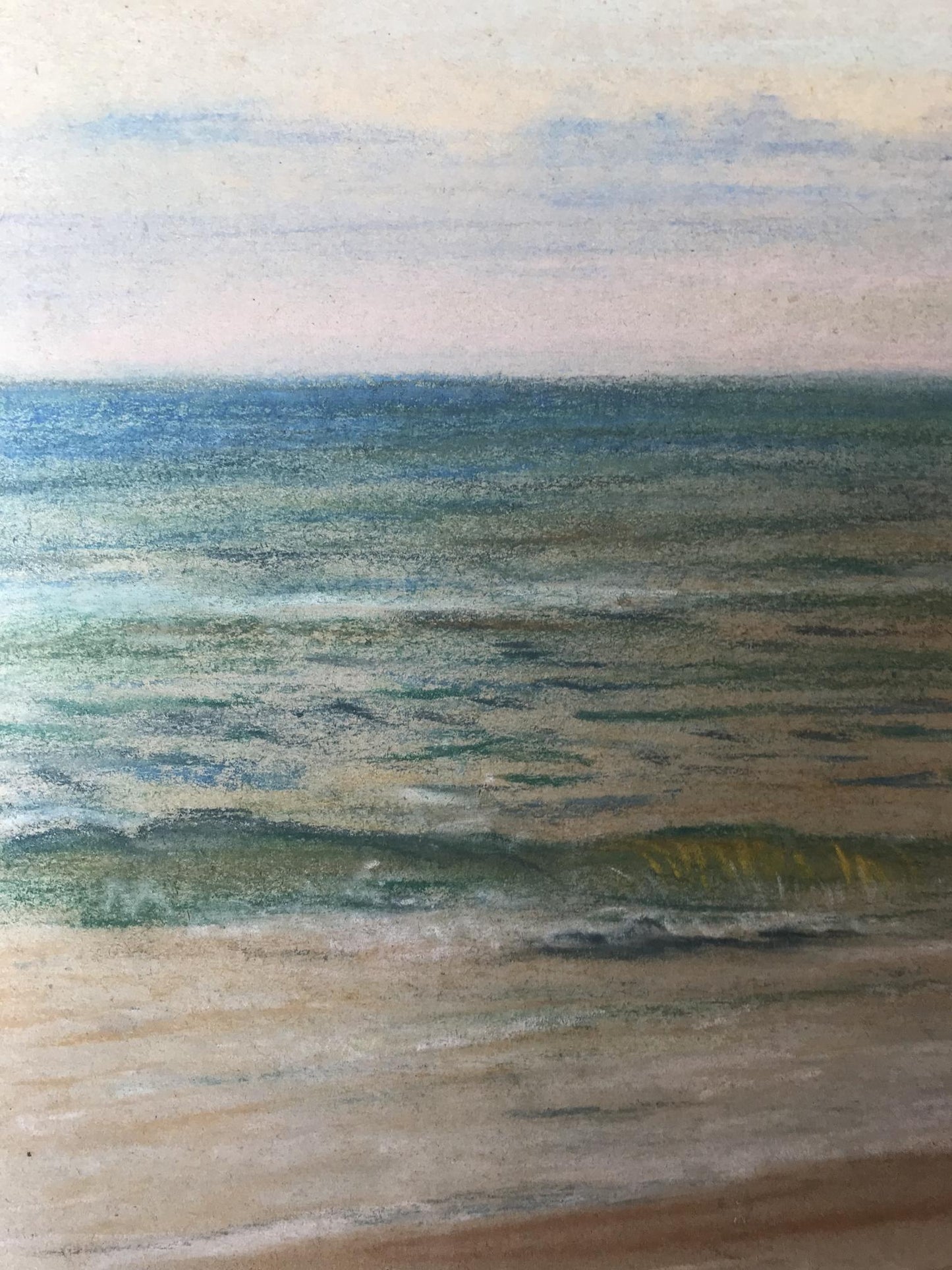 Pencils painting Nature Landscape