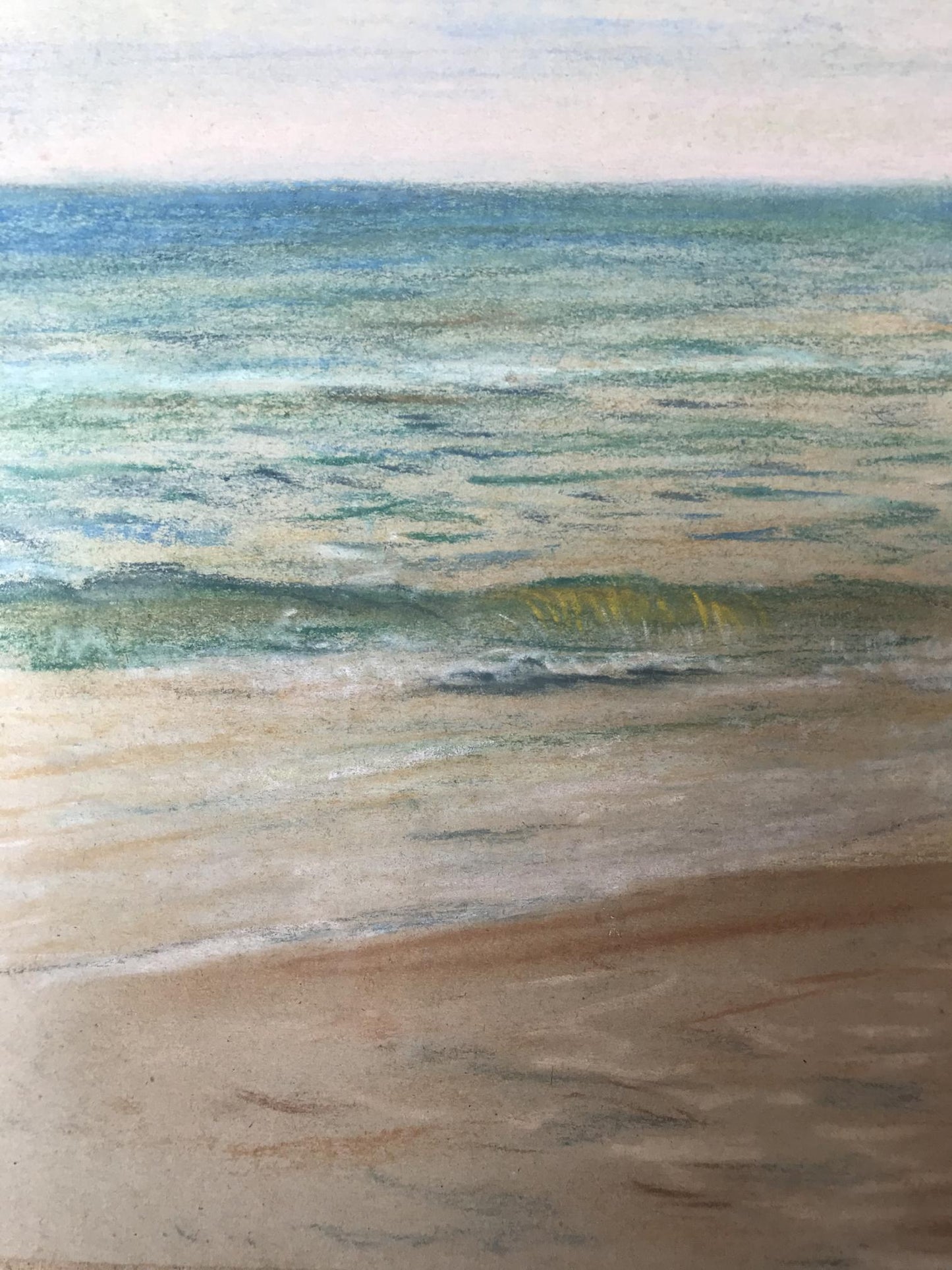 Pencils painting Landscape