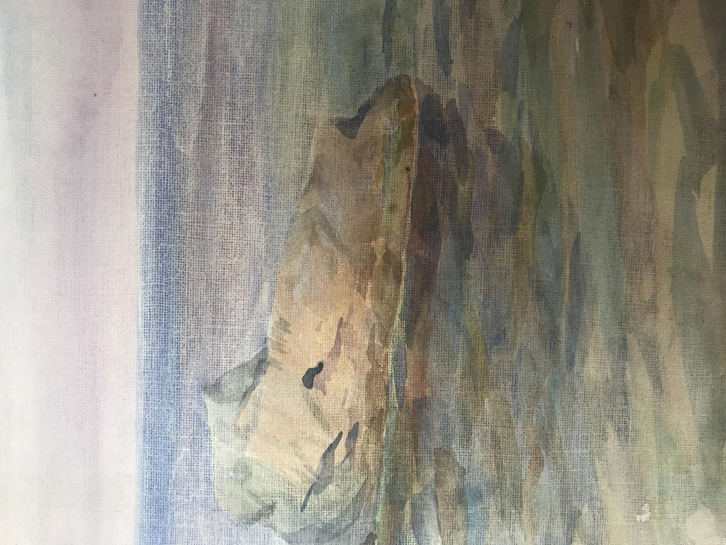 Watercolor painting Nature Landscape