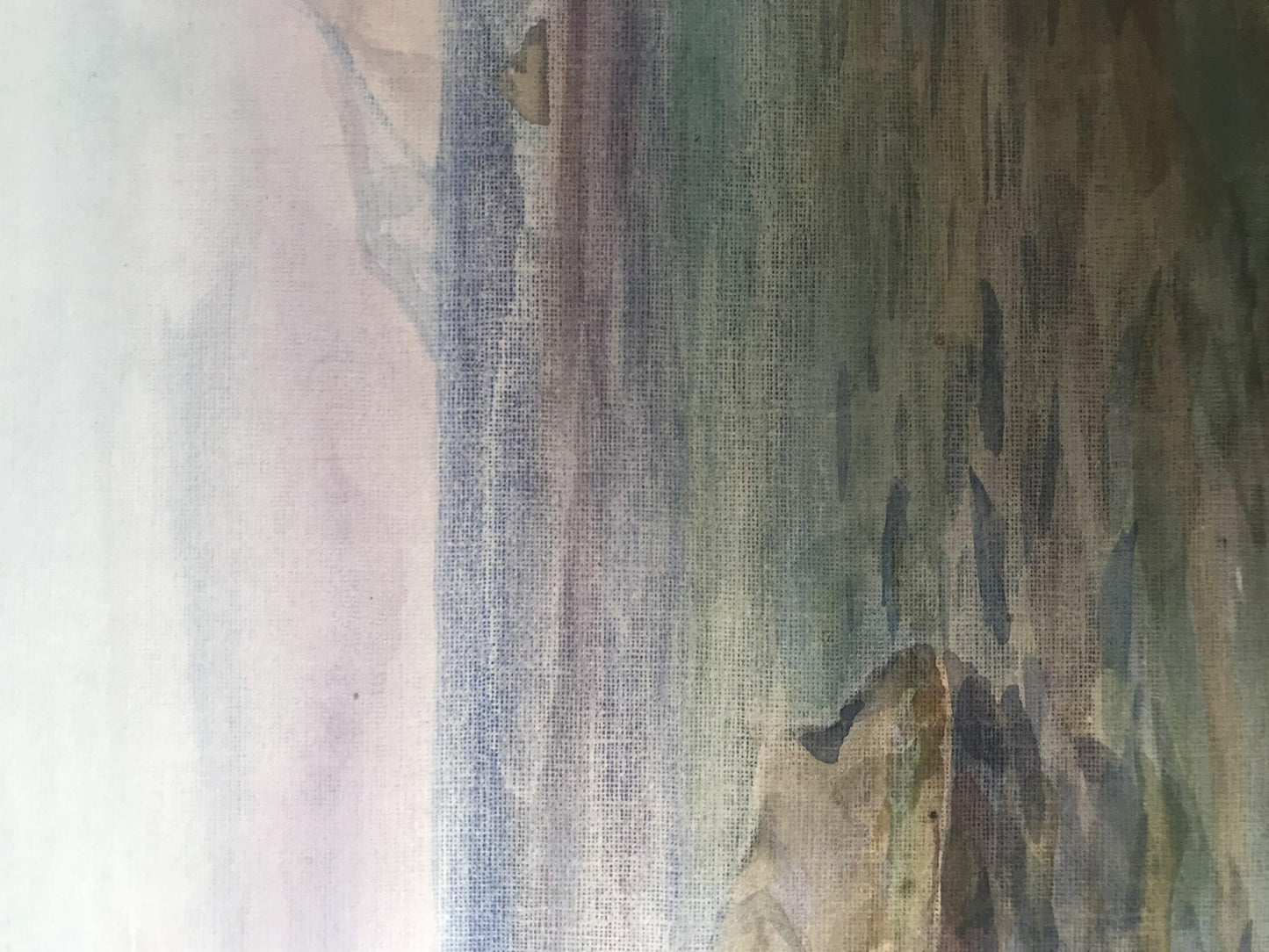 Watercolor painting Landscape