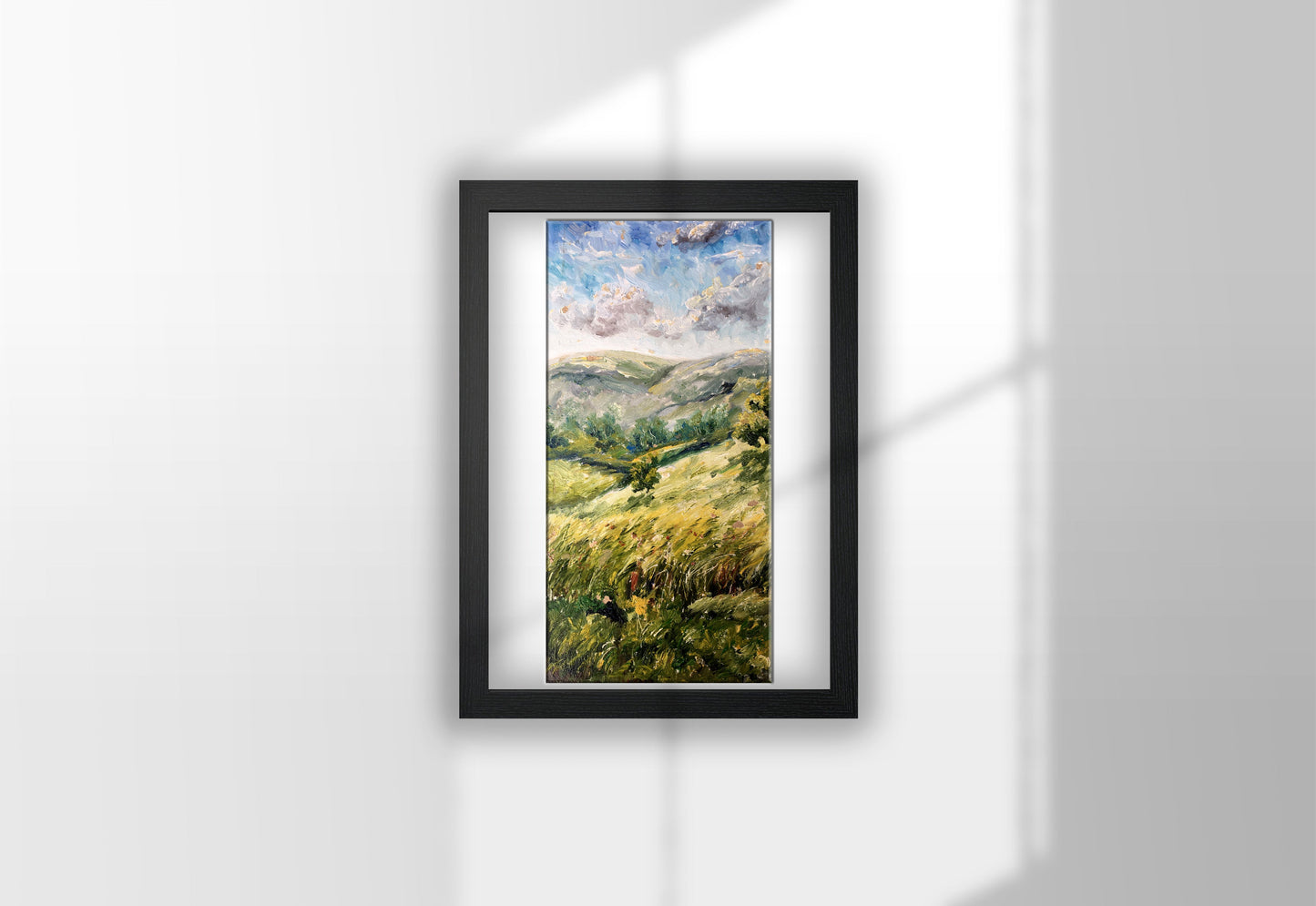Oil painting After the rain Unknown artist