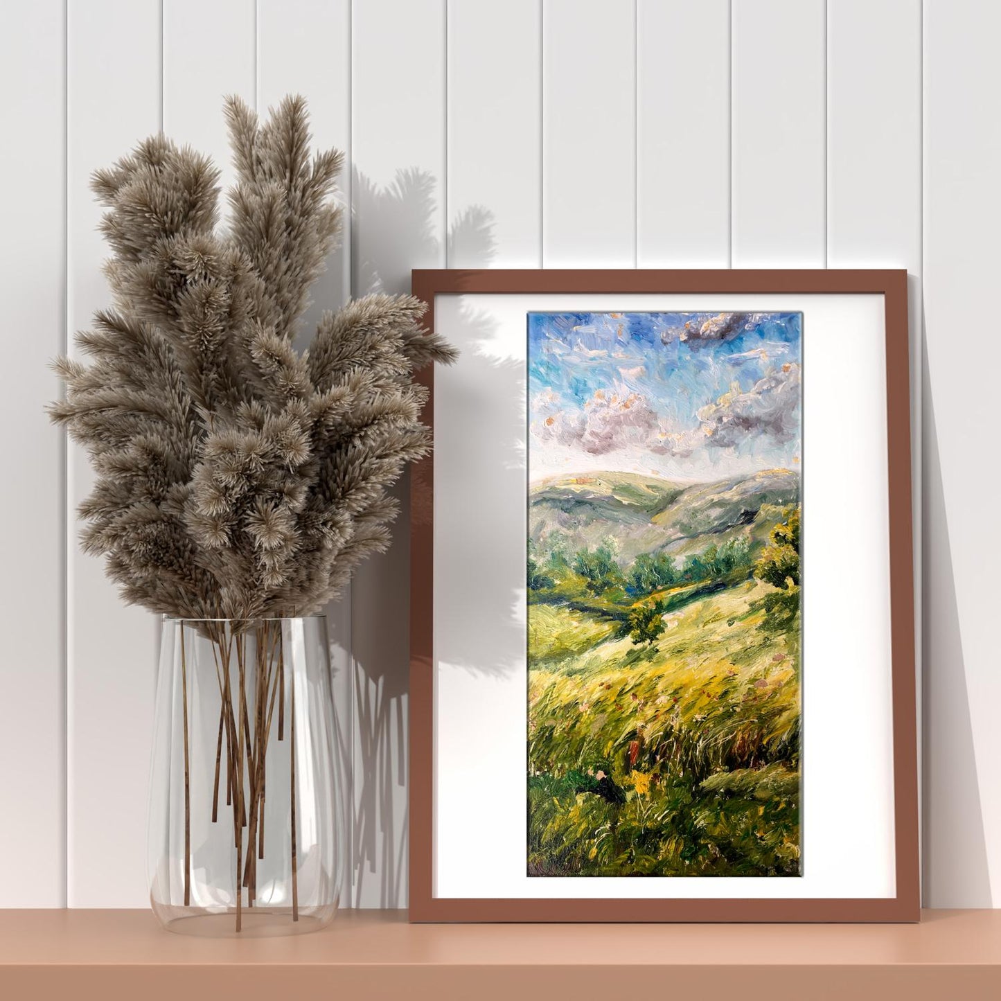 Oil painting After the rain Unknown artist