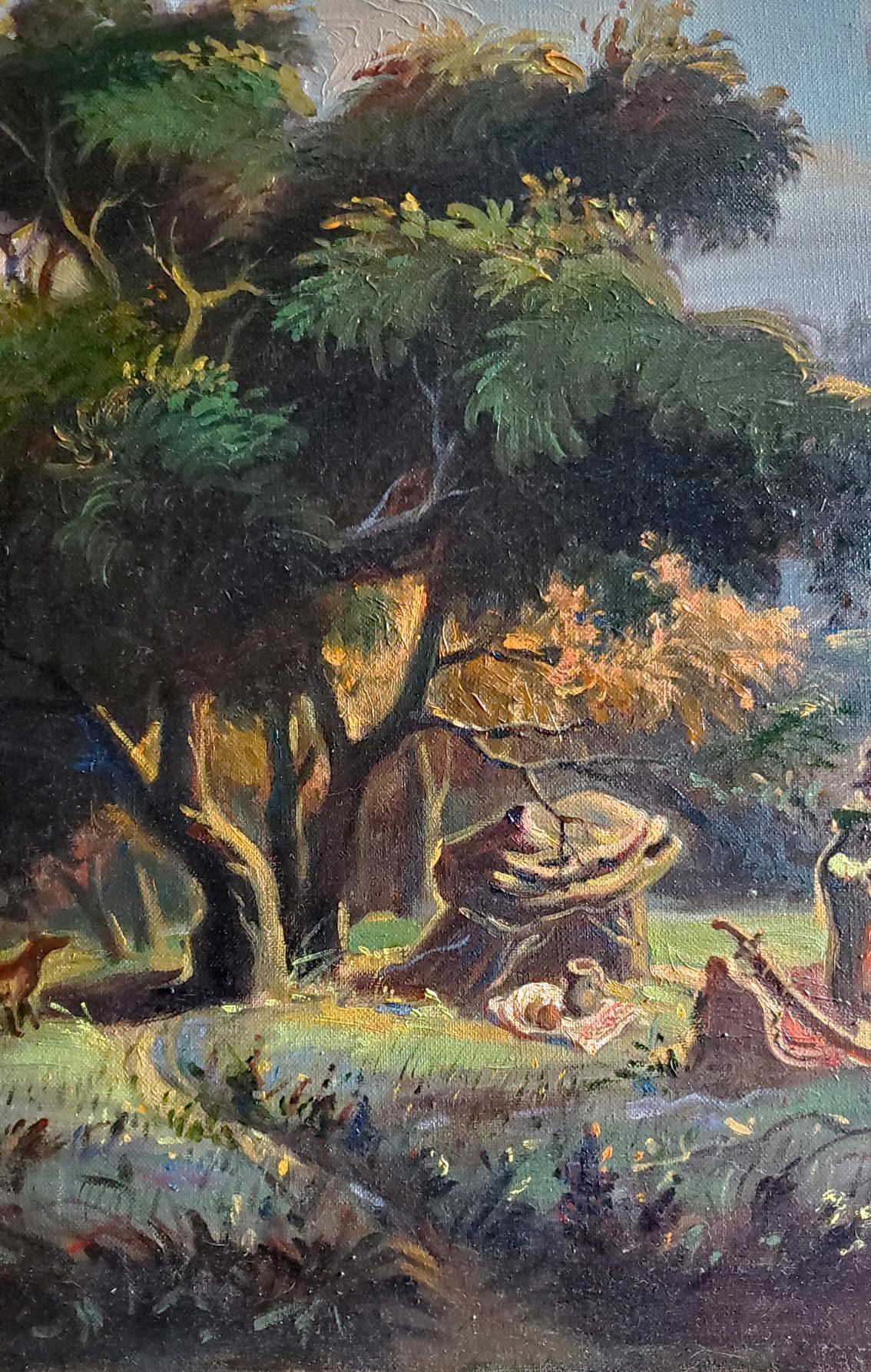 Oil painting Melody Litvinov Daniil Olegovich