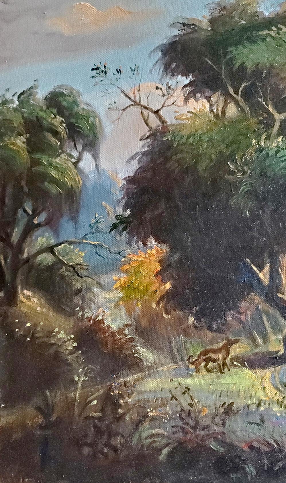 Oil painting Melody Litvinov Daniil Olegovich