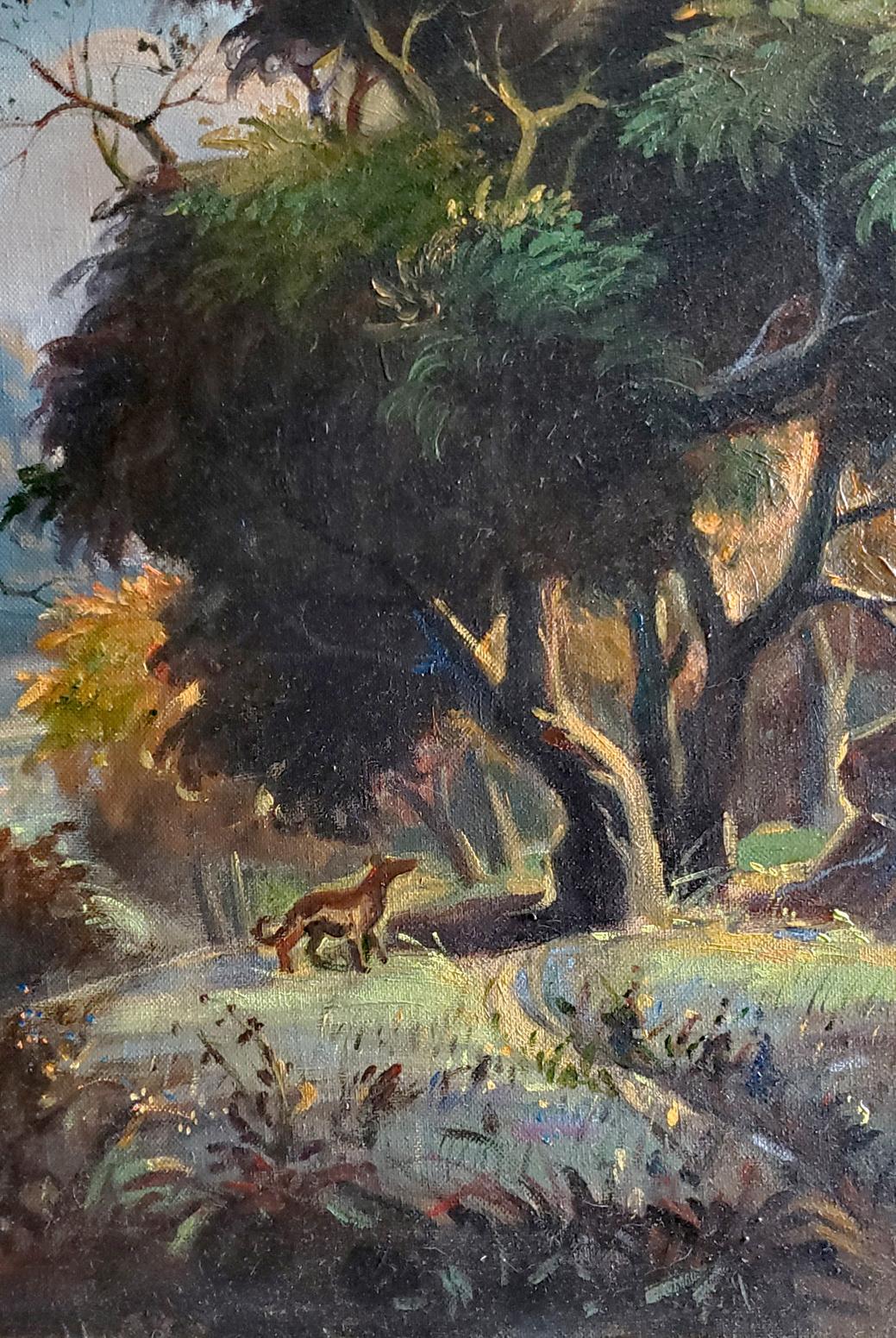 Oil painting Melody Litvinov Daniil Olegovich