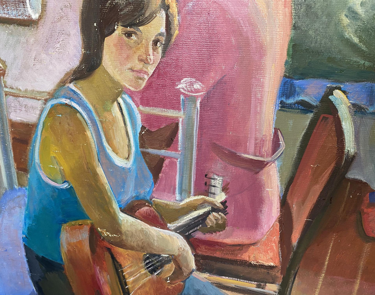 Oil painting Dormitory Khmelnitsky Alexander Anatolievich