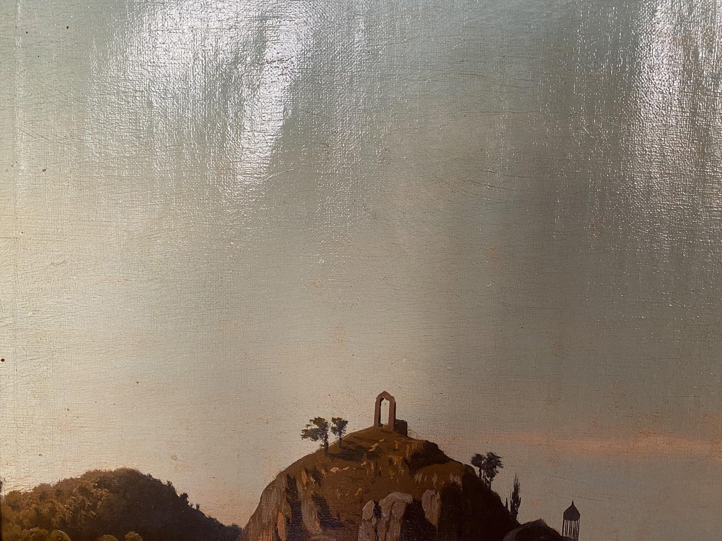 Oil painting Journey to new lands European artist