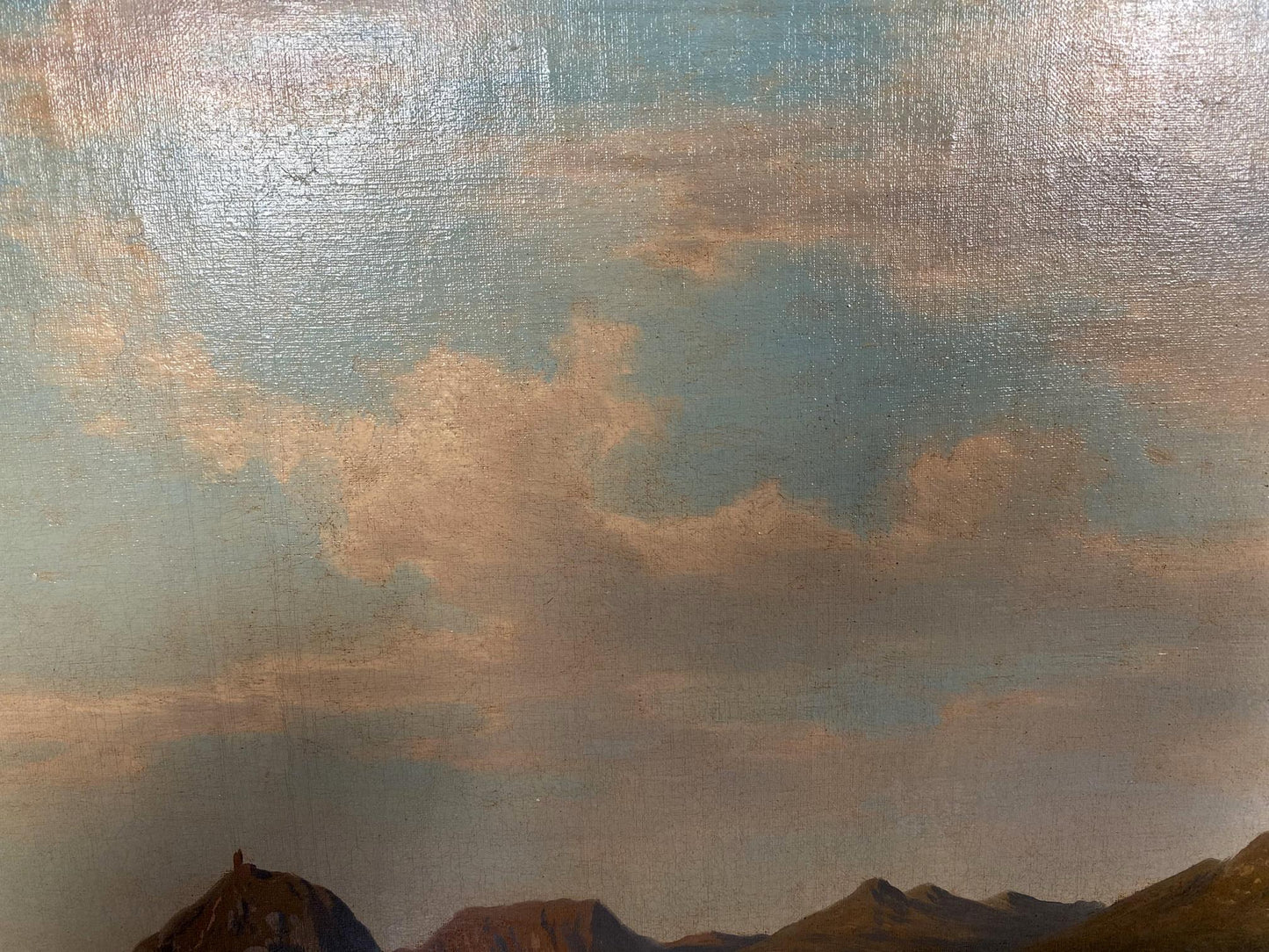Oil painting Journey to new lands European artist