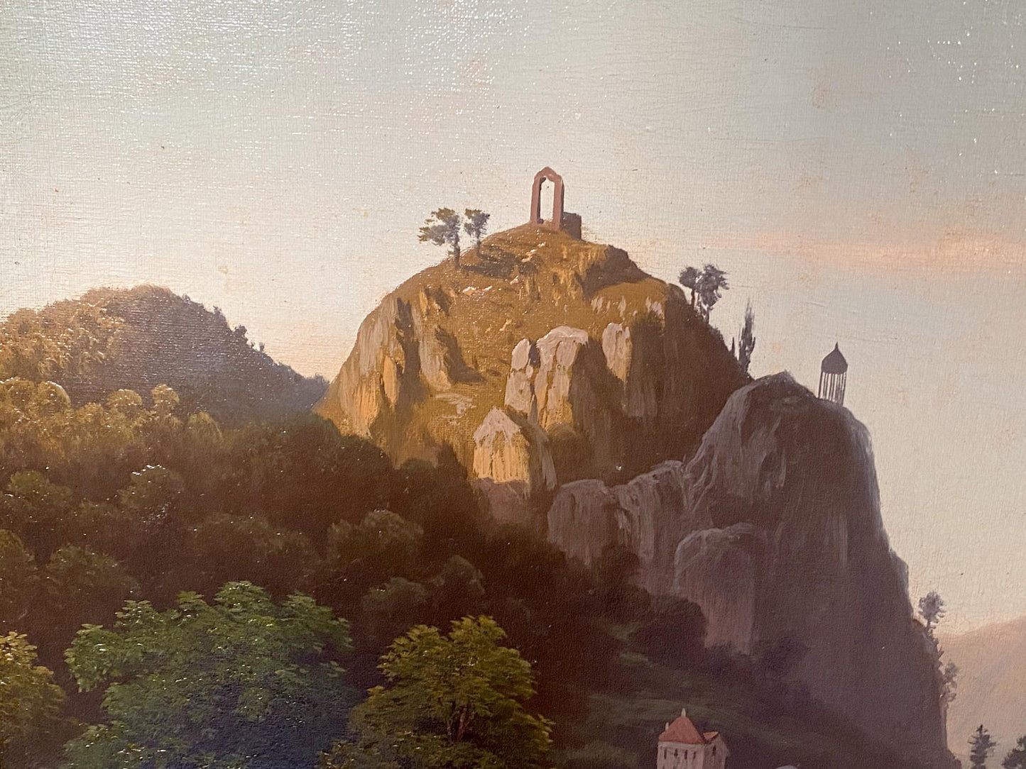 Oil painting Journey to new lands European artist