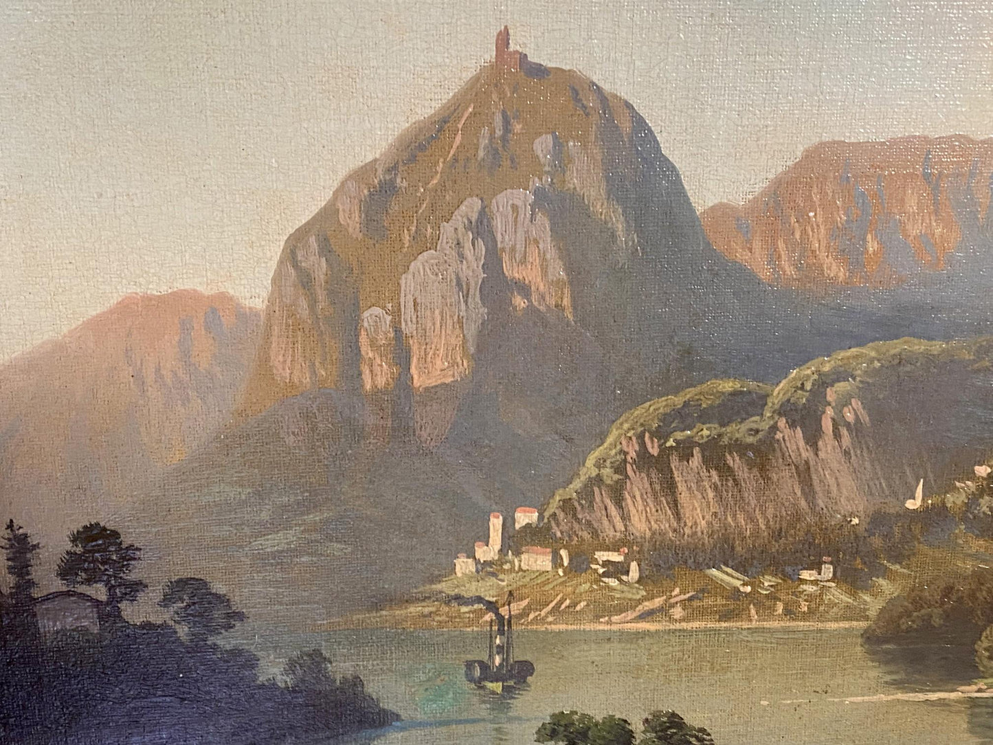 Oil painting Journey to new lands European artist
