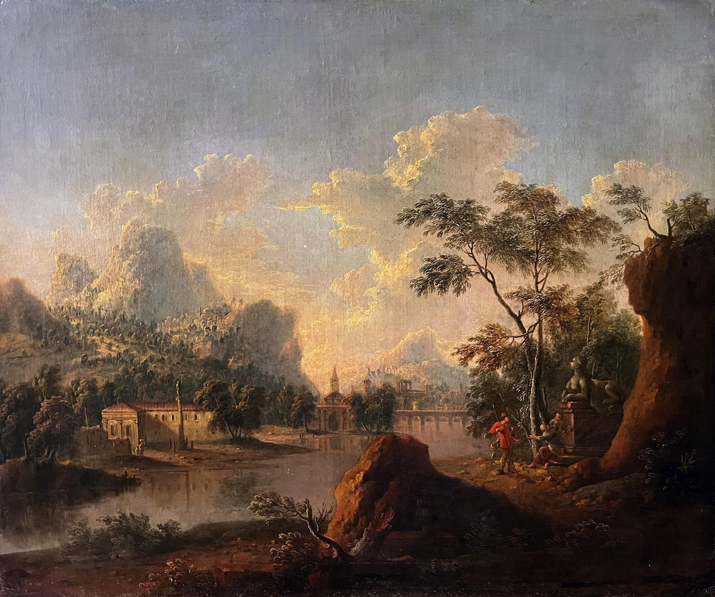 Oil painting Daylight European artist