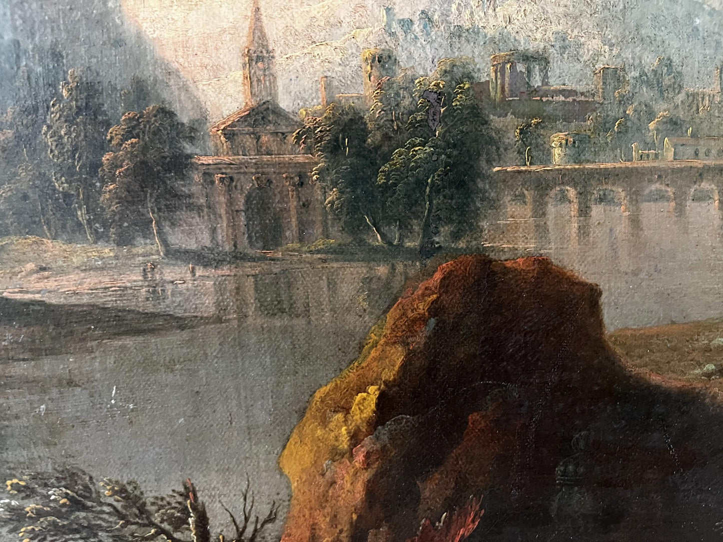 Oil painting Daylight European artist