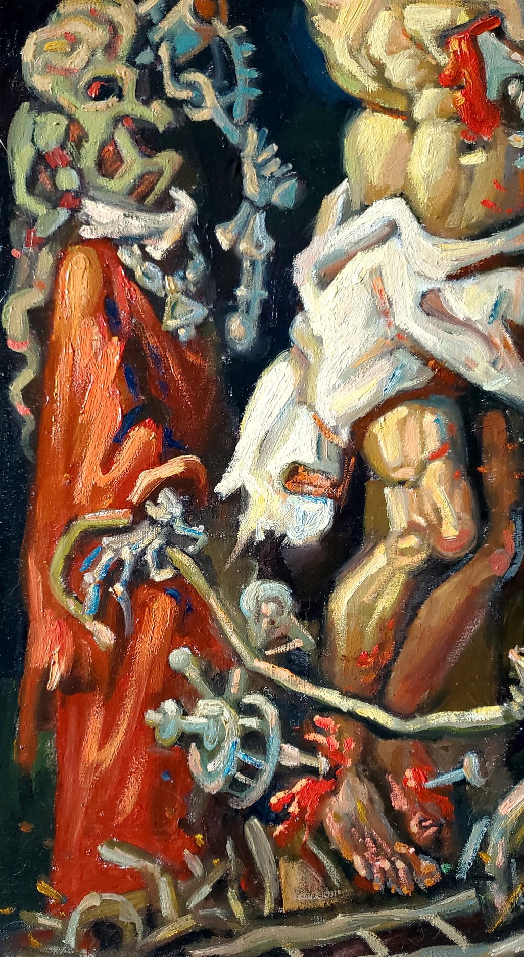 Oil painting Calvary Daniil Litvinov