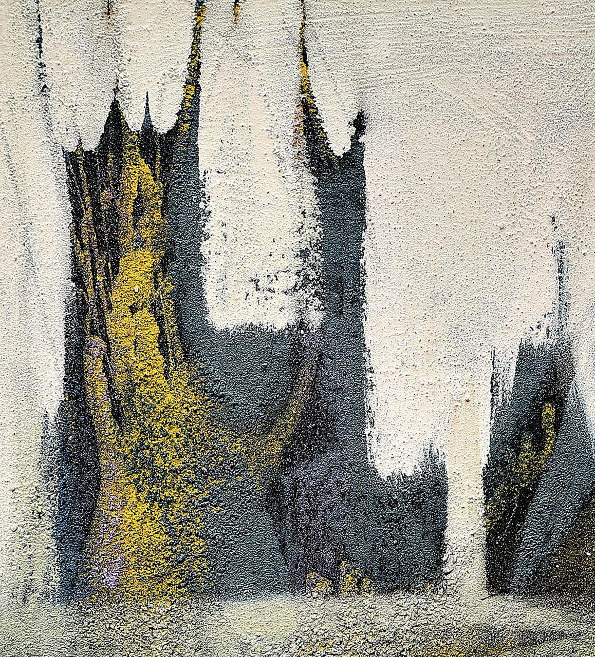 Abstract oil painting Landscape Mazur Vladimir