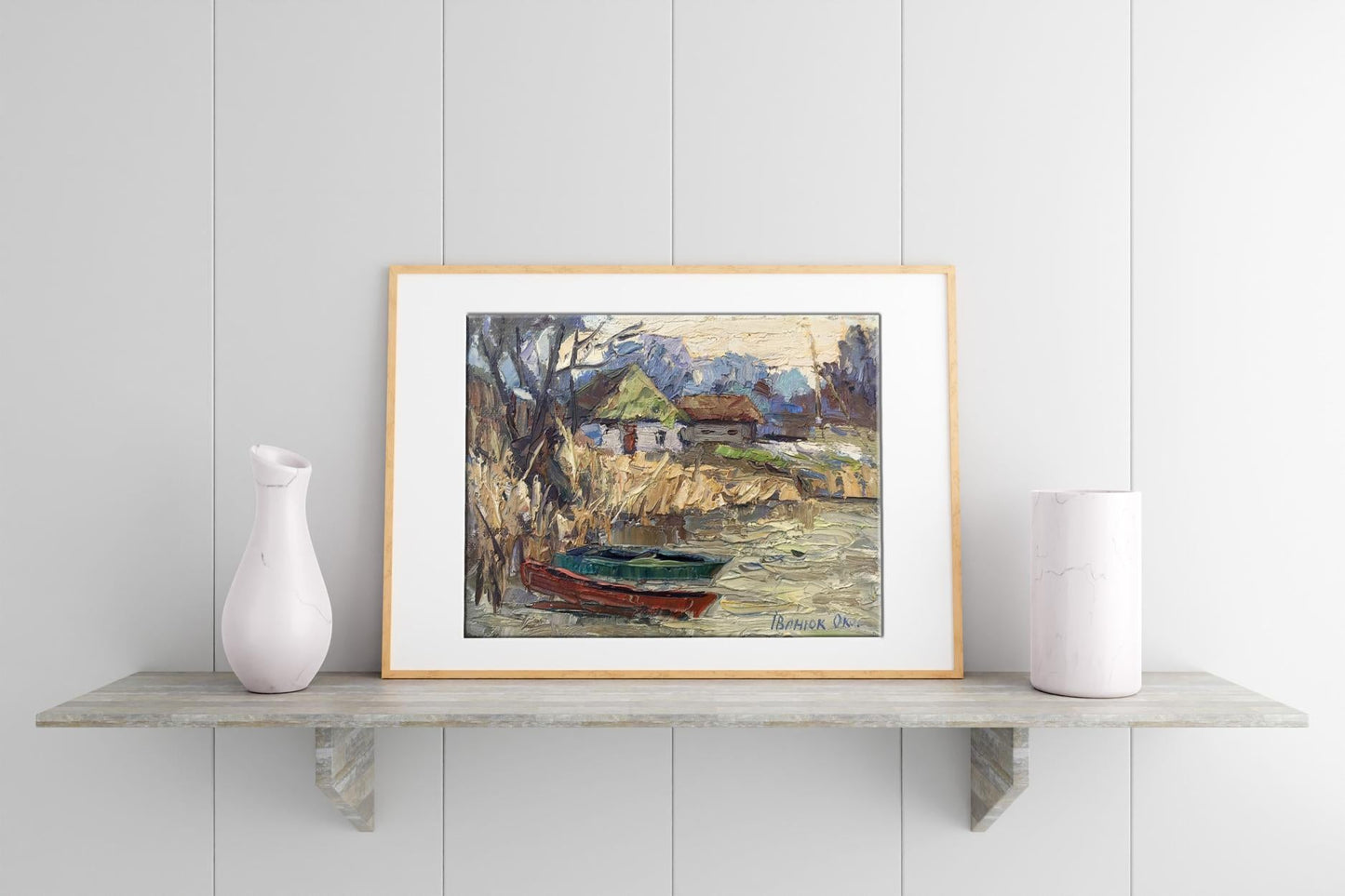 Oil painting Spring