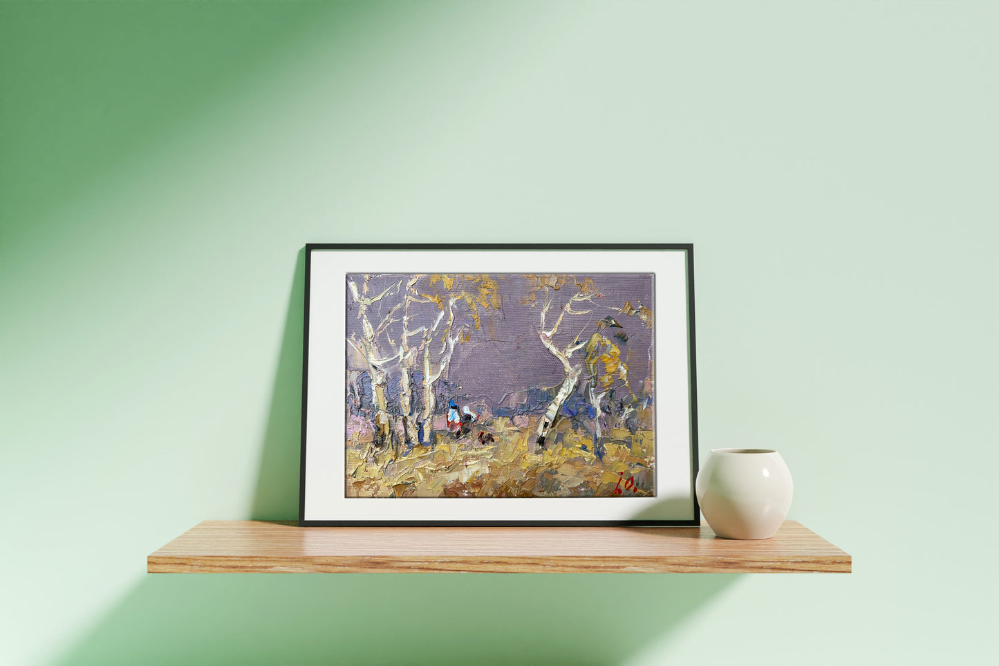 Village landscape Art