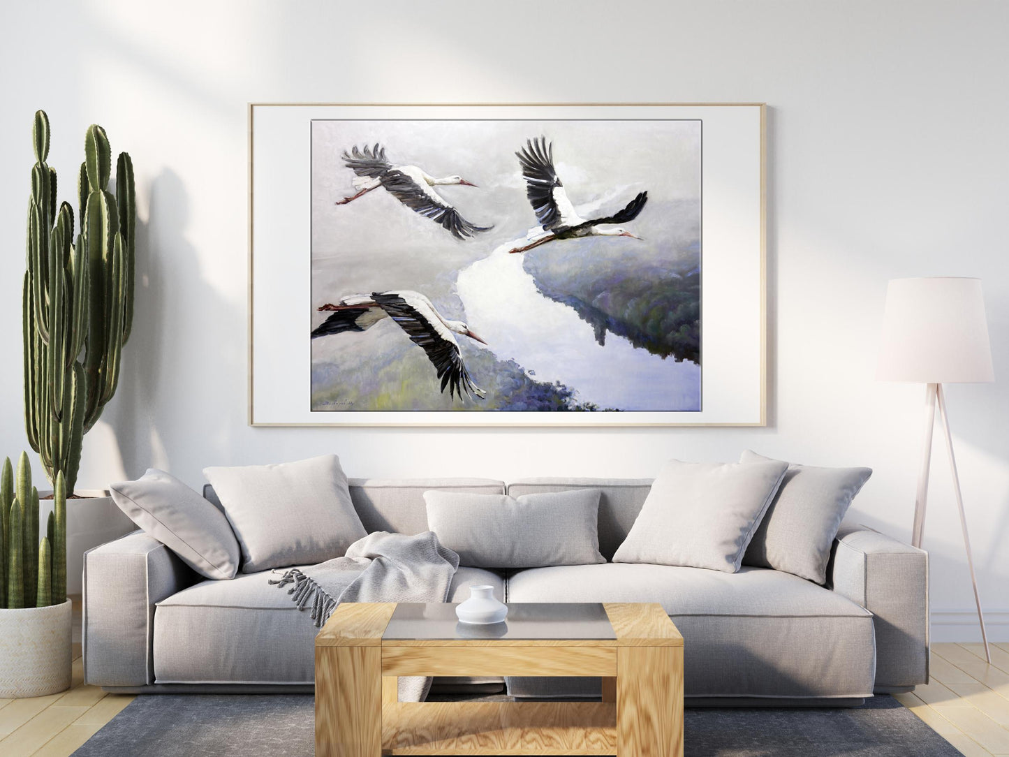 Anatoly Viktorovich Varvarov's oil artwork captures a flowing river
