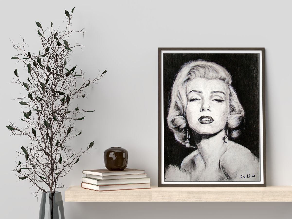 Coal painting