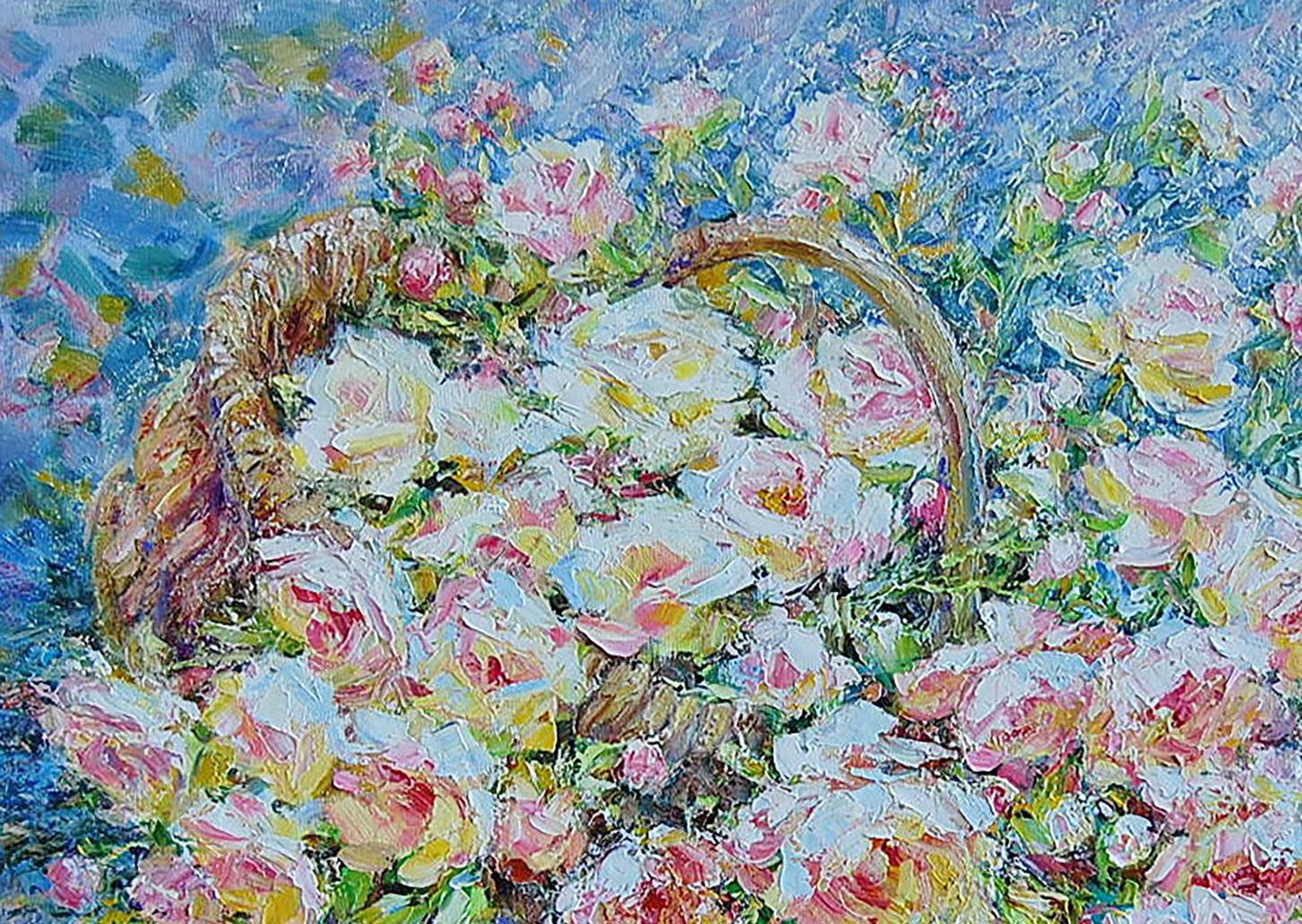 Oil painting Bouquet of Flowers