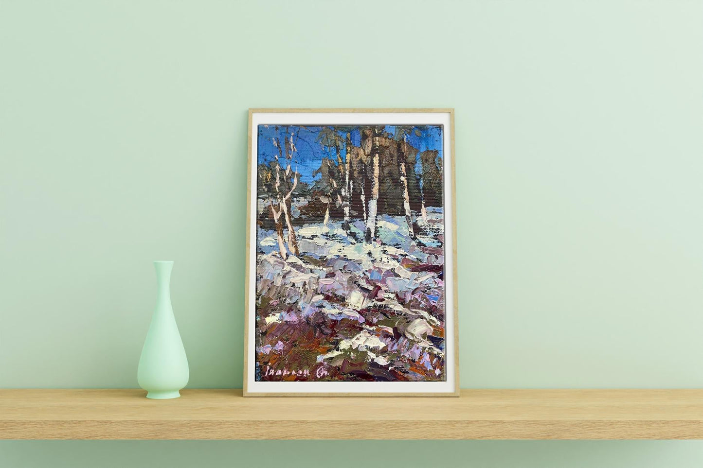 Oil Painting Nature Landscape