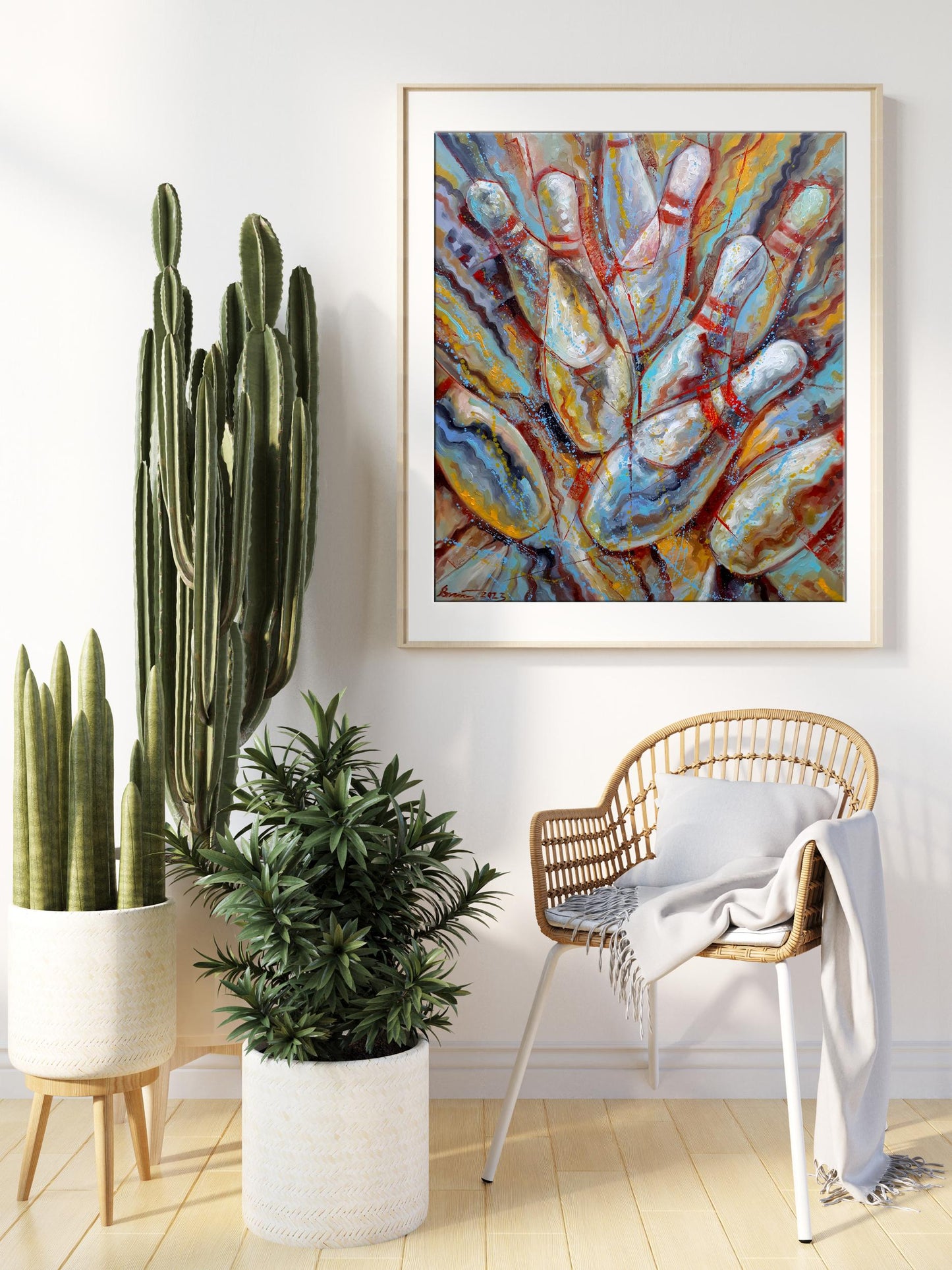 Oil painting Abstract painting