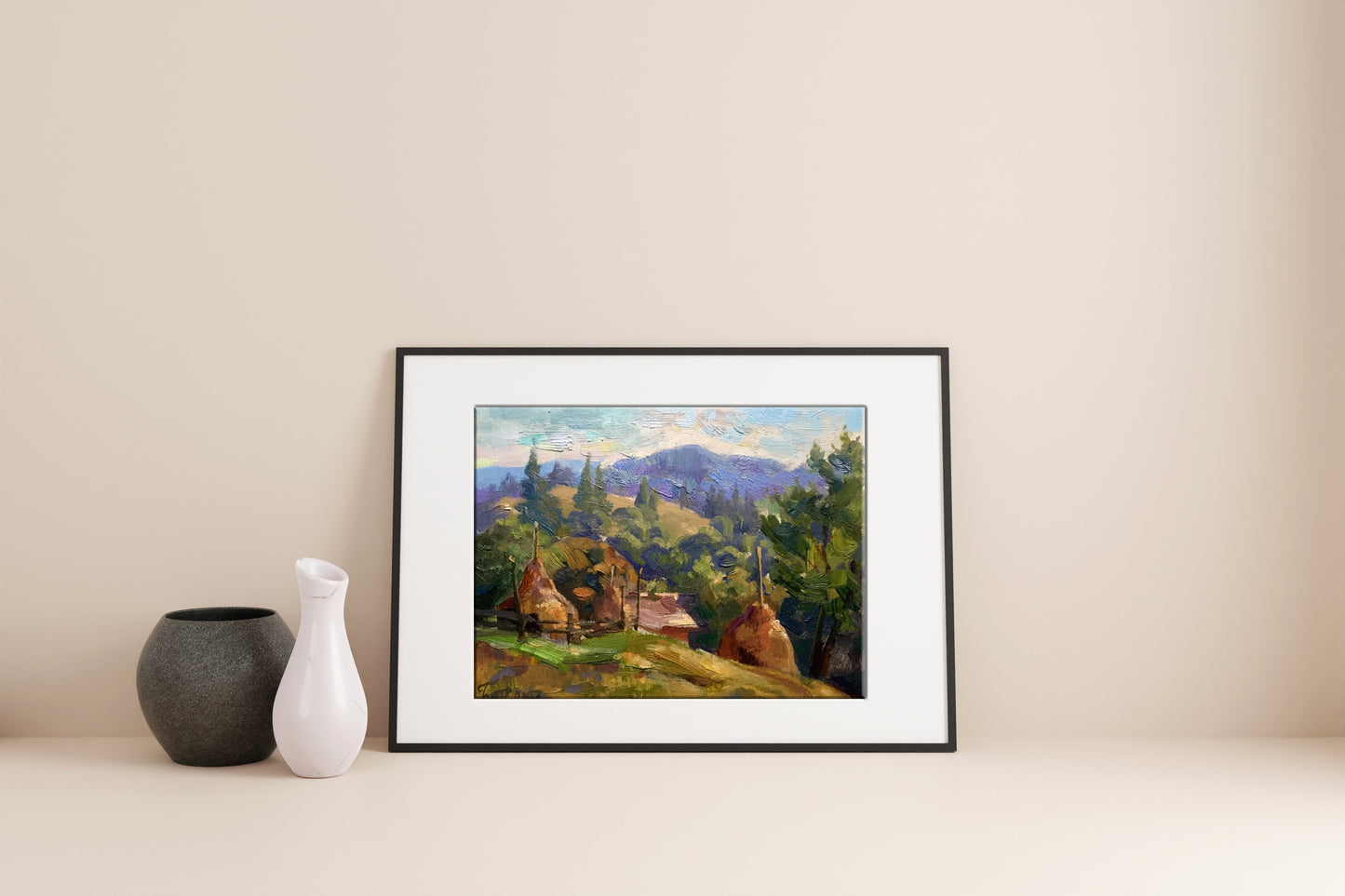 Oil painting Highland Batrakov Vladimir Grigorievich