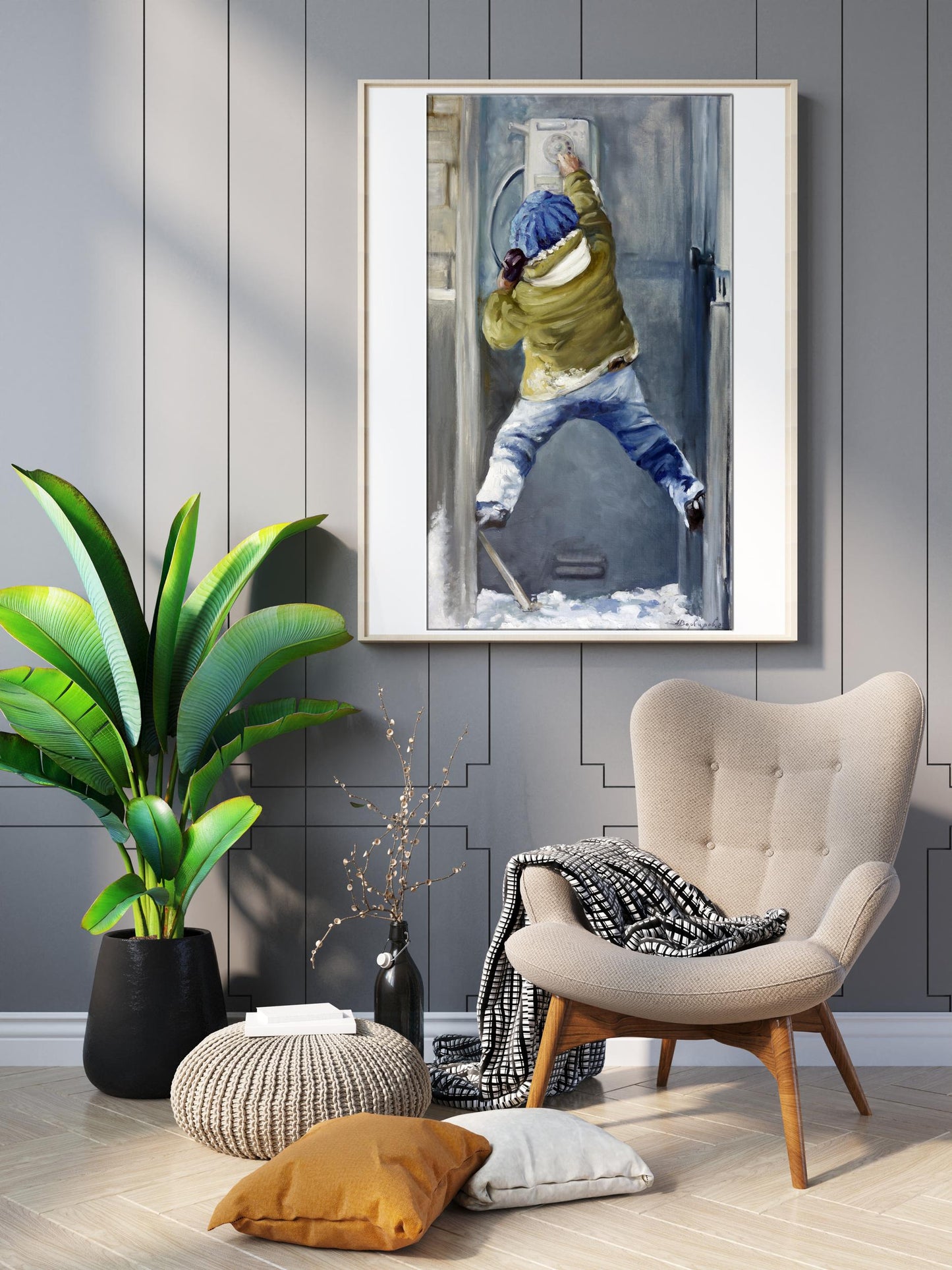 Oil painting Photorealism