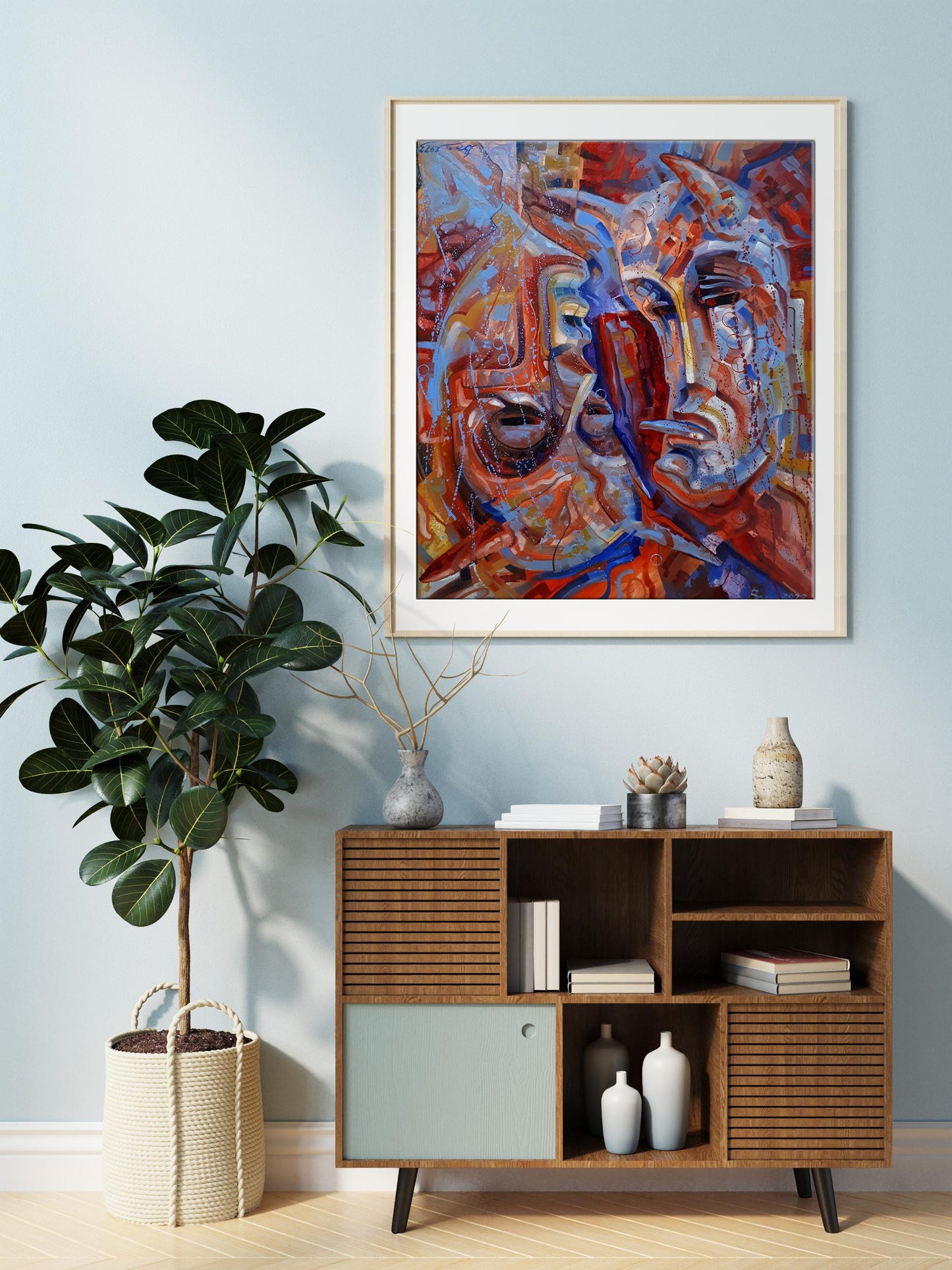 Oil painting Abstract painting