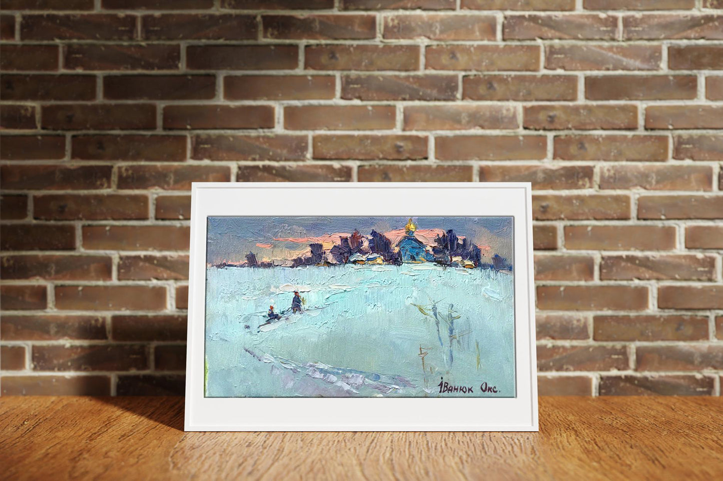 Village landscape Art