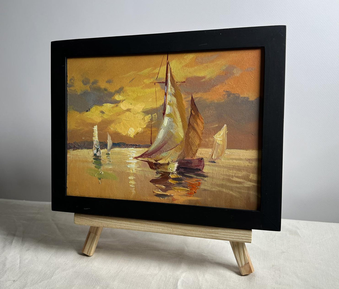 OIl painting In the evening at sea Yuriy Suprunchuk