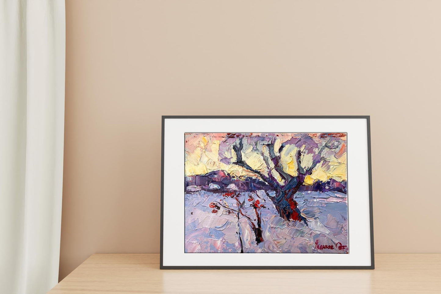 Village landscape Art