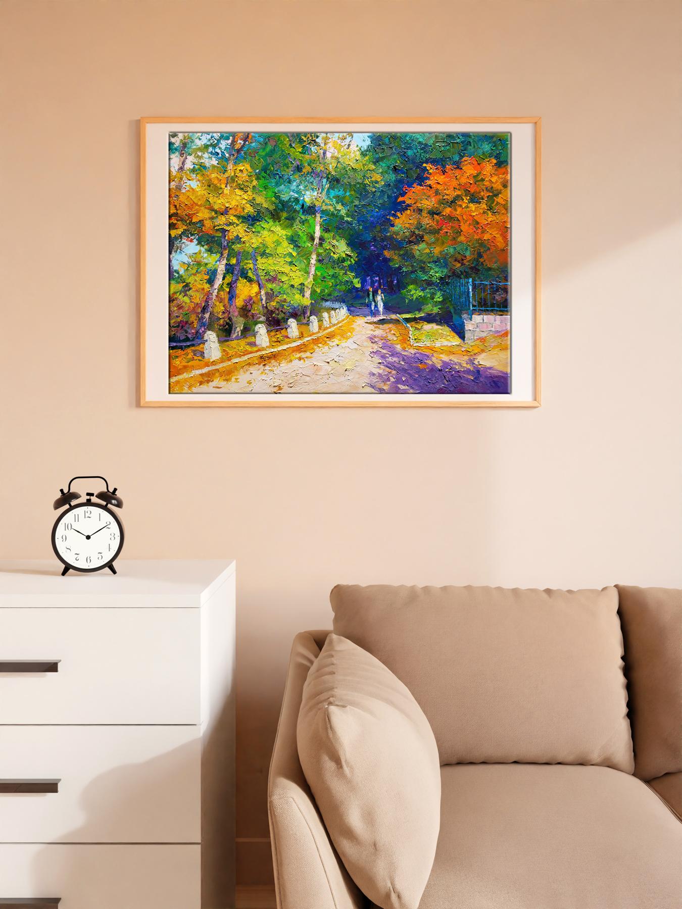 Oil painting Autumn