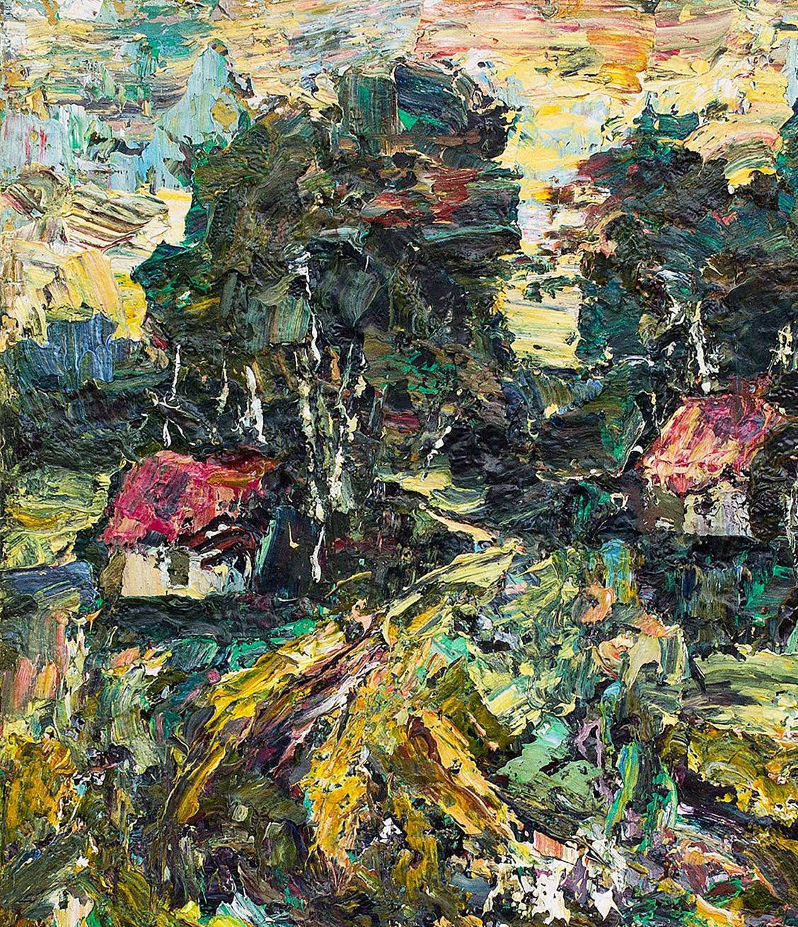 Breath of Autumn is an oil painting by Vladimir Mazur