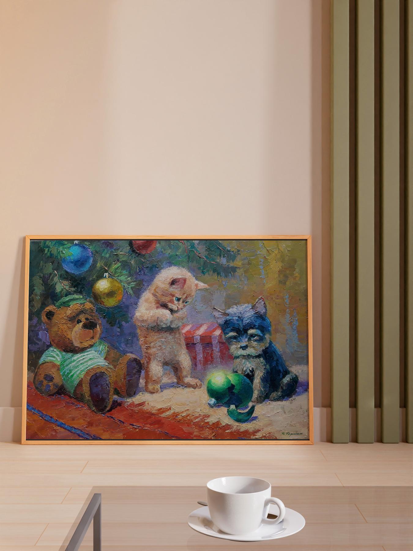 Oil painting Up-with Serdyuk Boris Petrovich