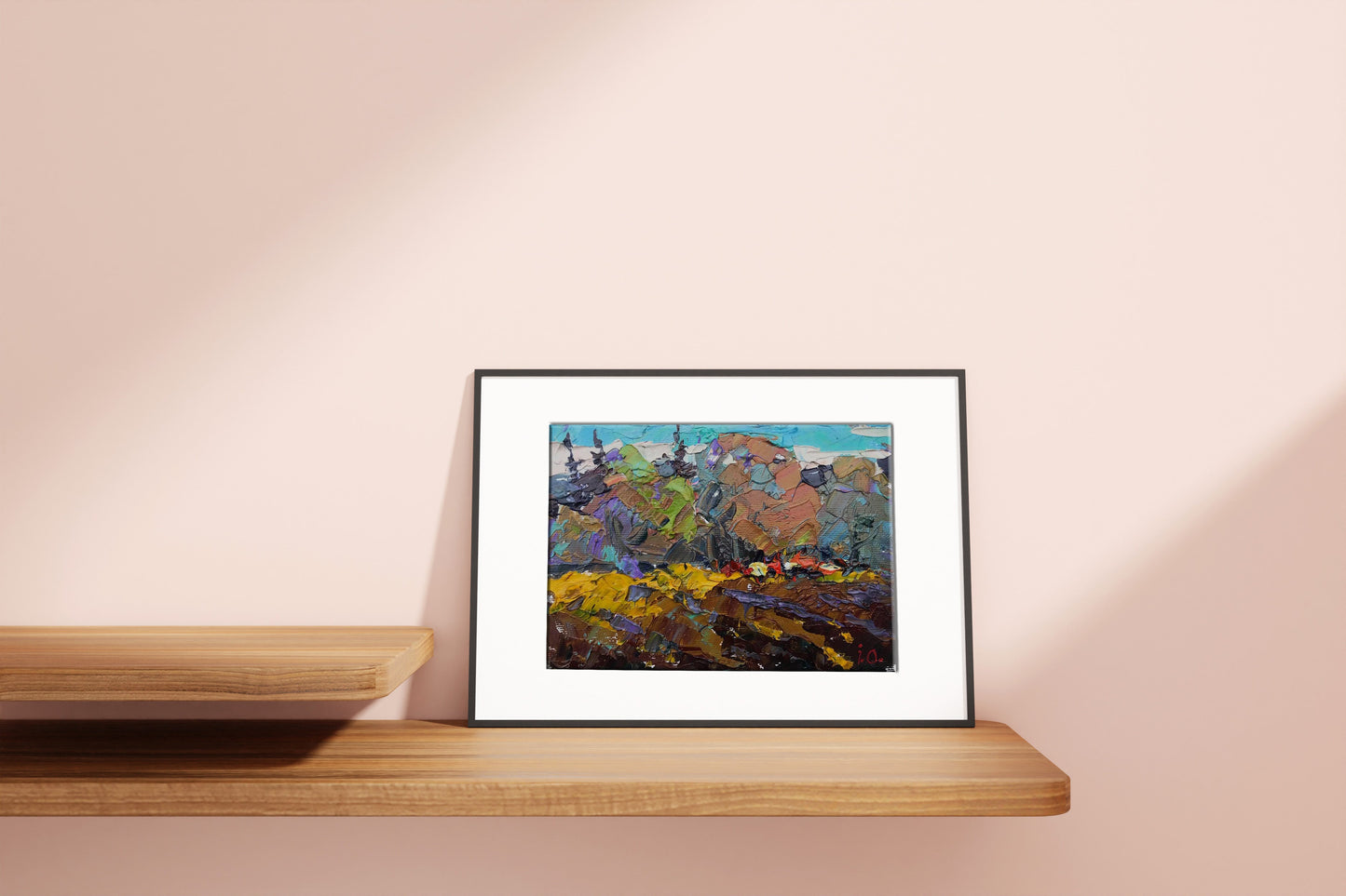 Oil painting Autumn