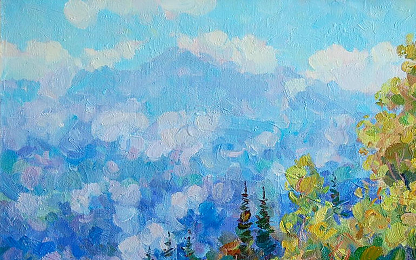 Oil Painting Nature Landscape