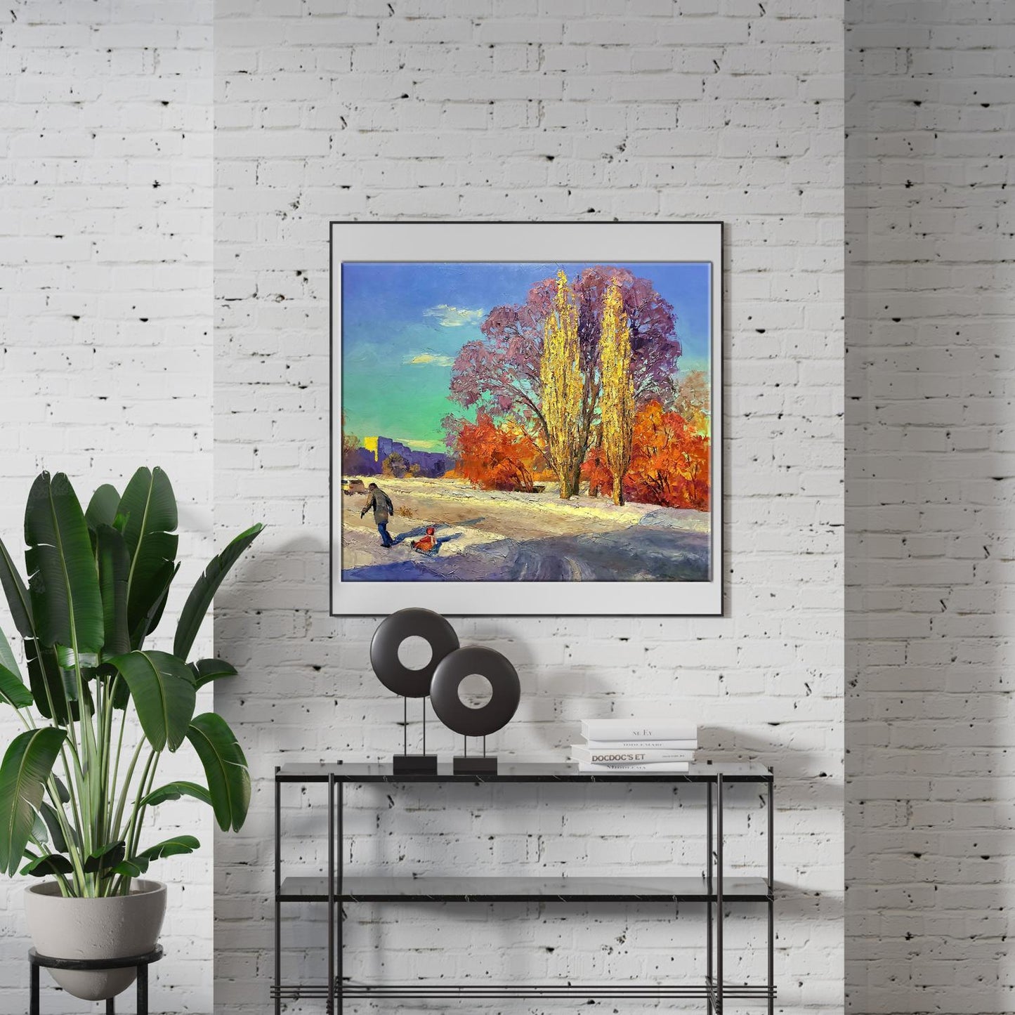 Oil painting