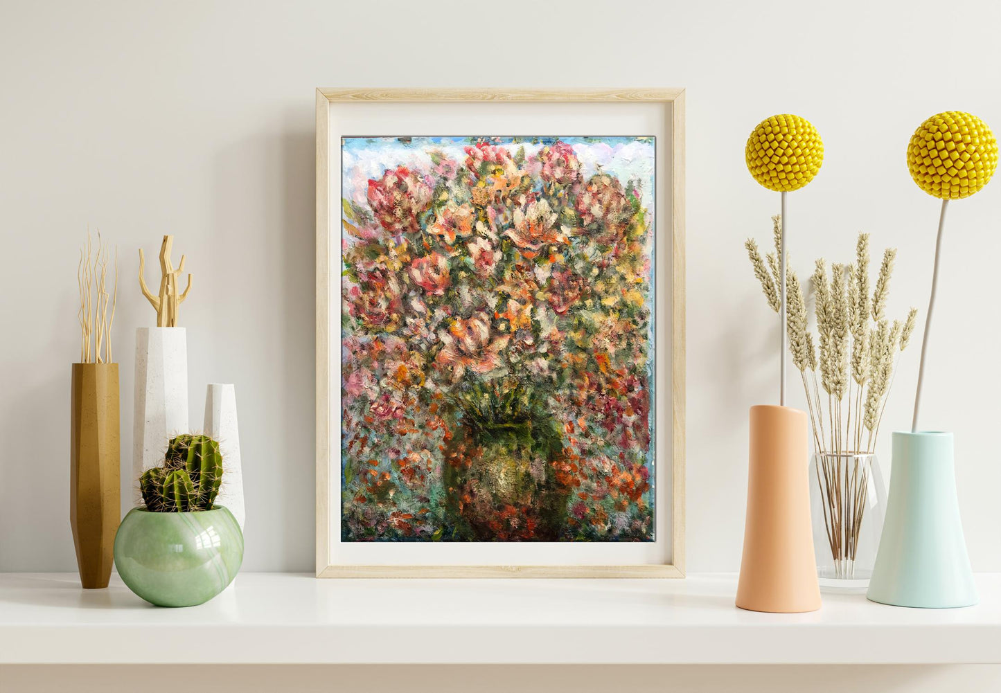 Oil painting Roses